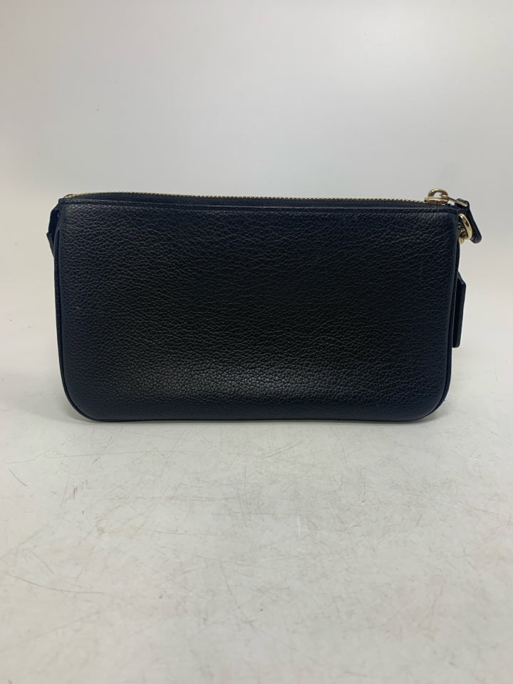Coach Nolita Wristlet/Bag Chain Pebbled Leather Gold Hardware F53340