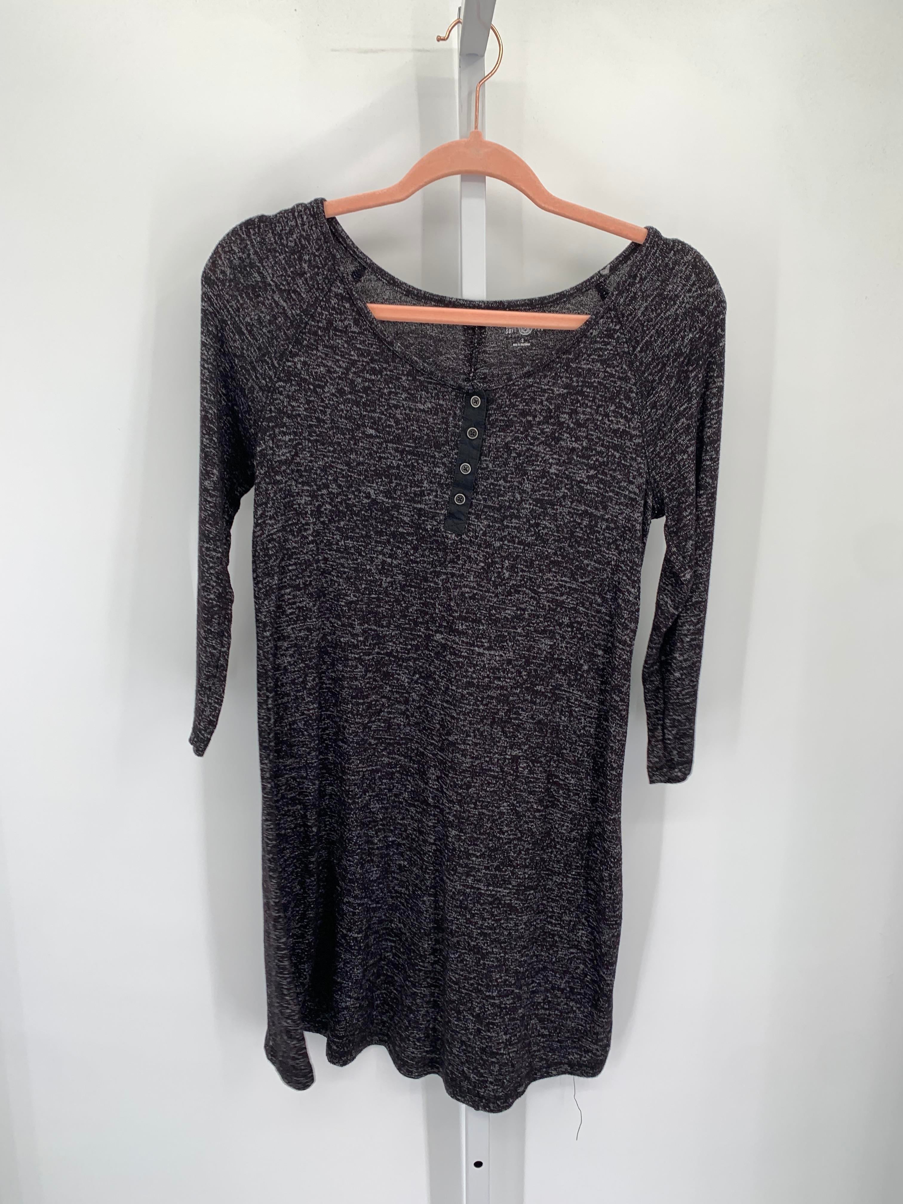 SO Size Small Juniors Long Sleeve Dress