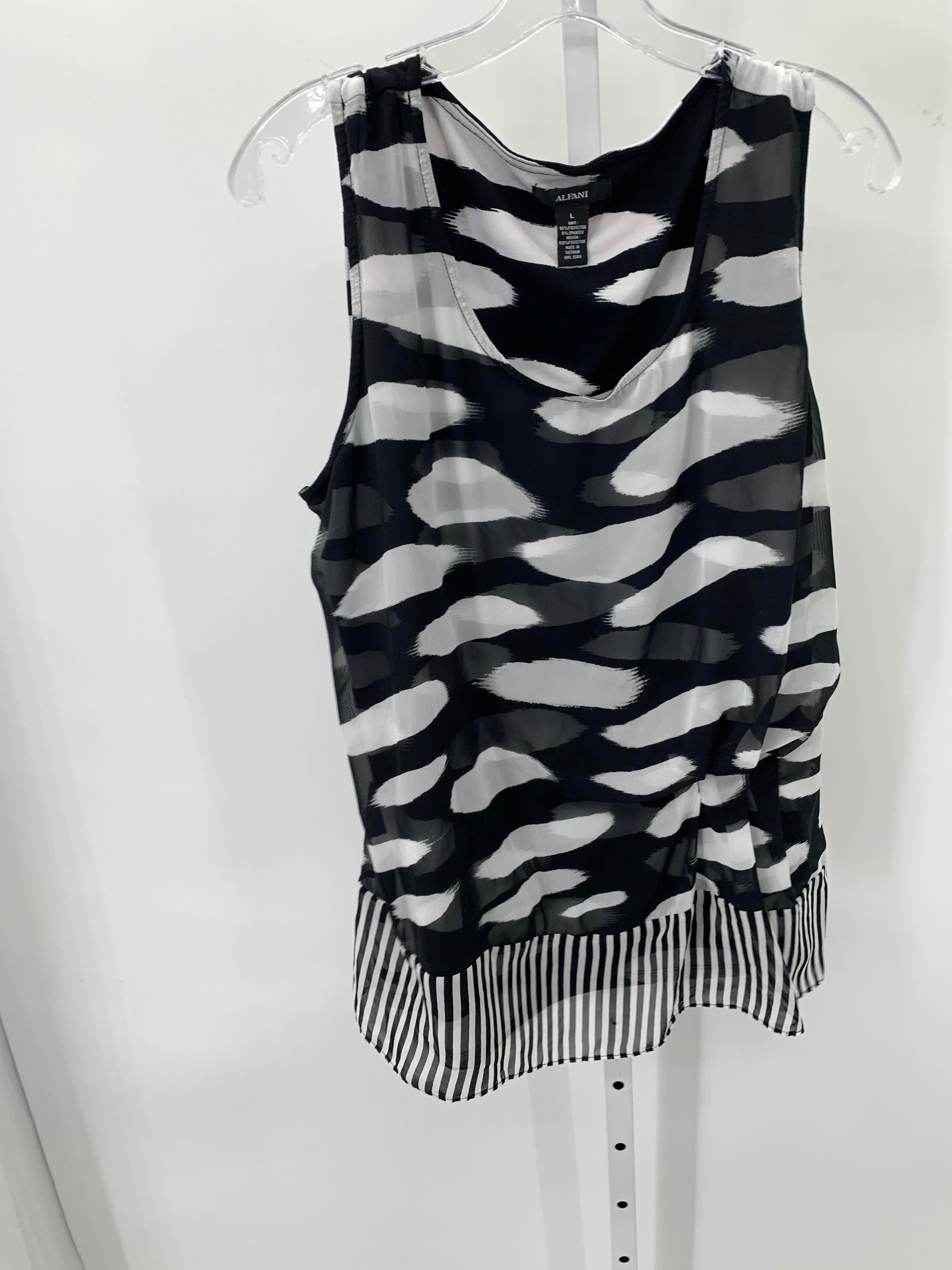 Alfani Size Large Misses Sleeveless Shirt