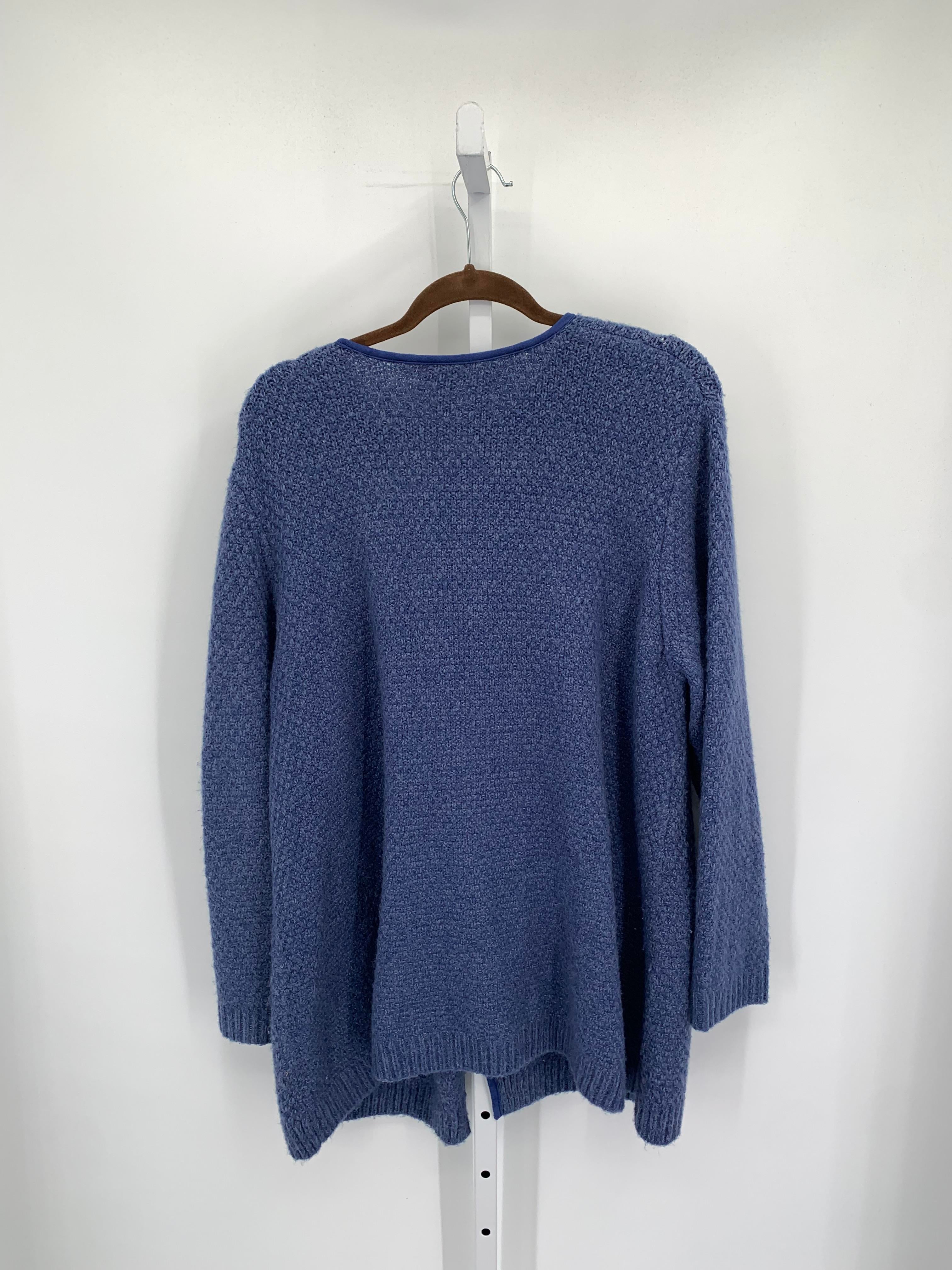 LOGO Size Extra Large Misses Long Slv Sweater