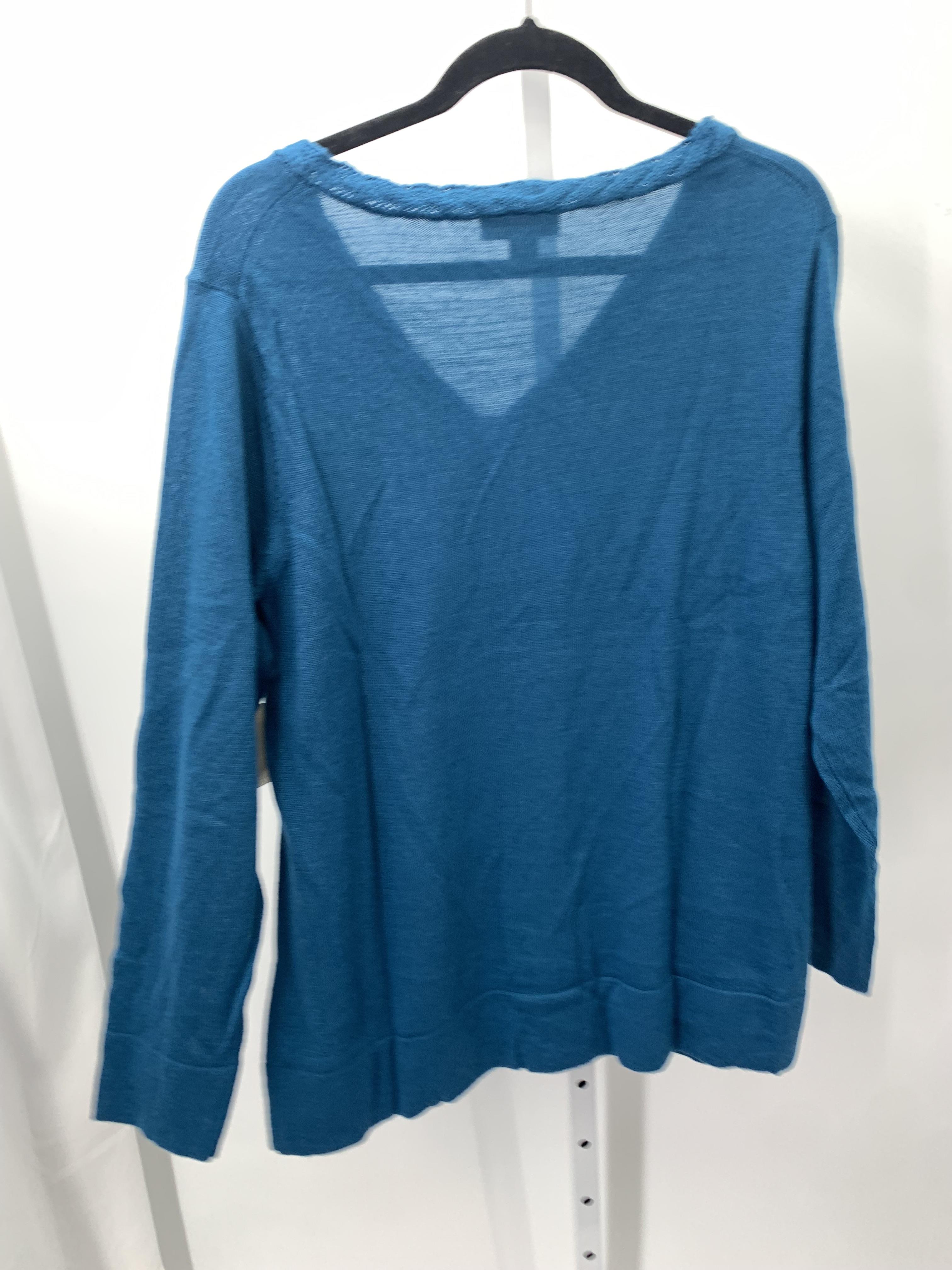 Coldwater Creek Size 1X Womens Long Slv Sweater