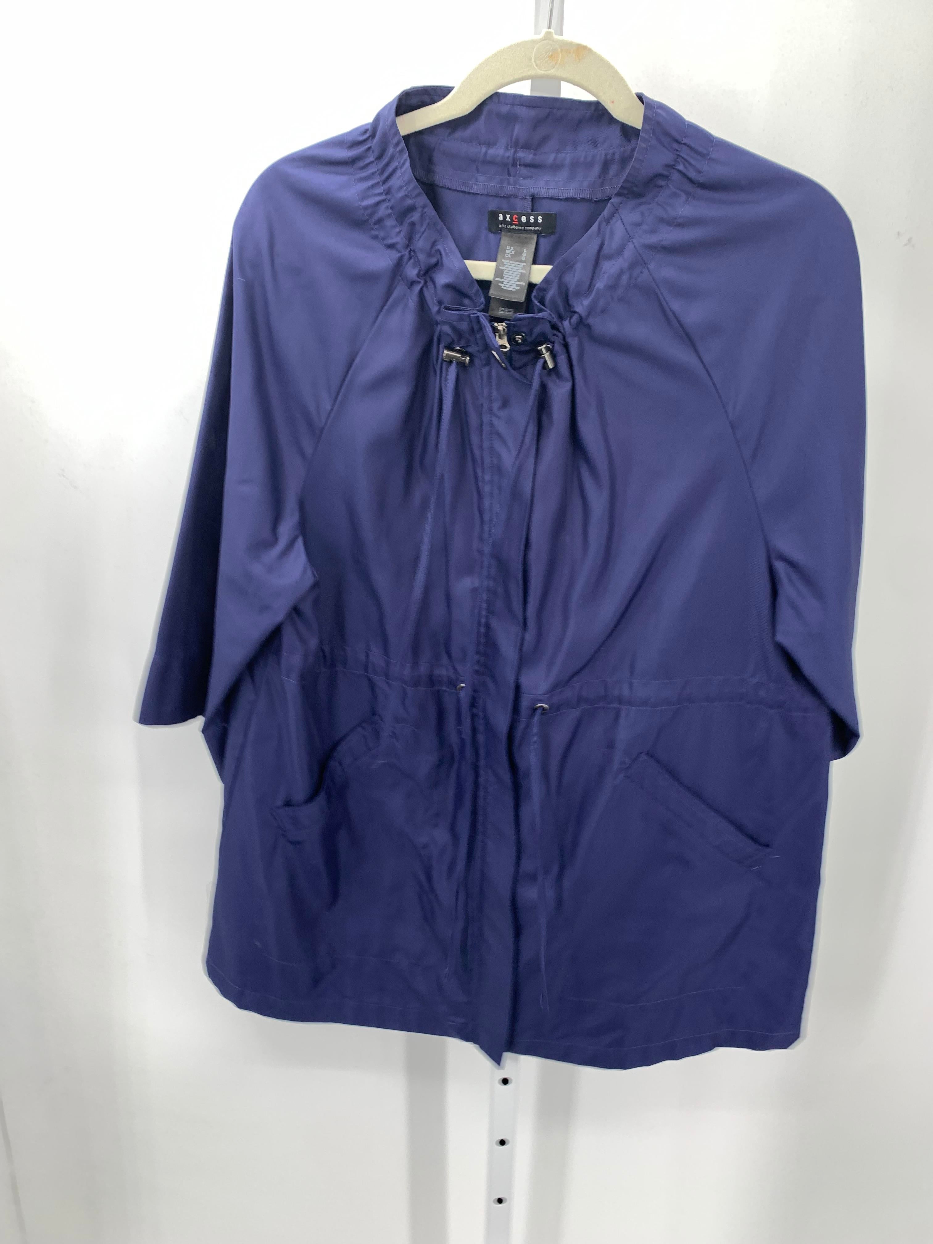Axcess Size Large Misses Lightweight Jacket