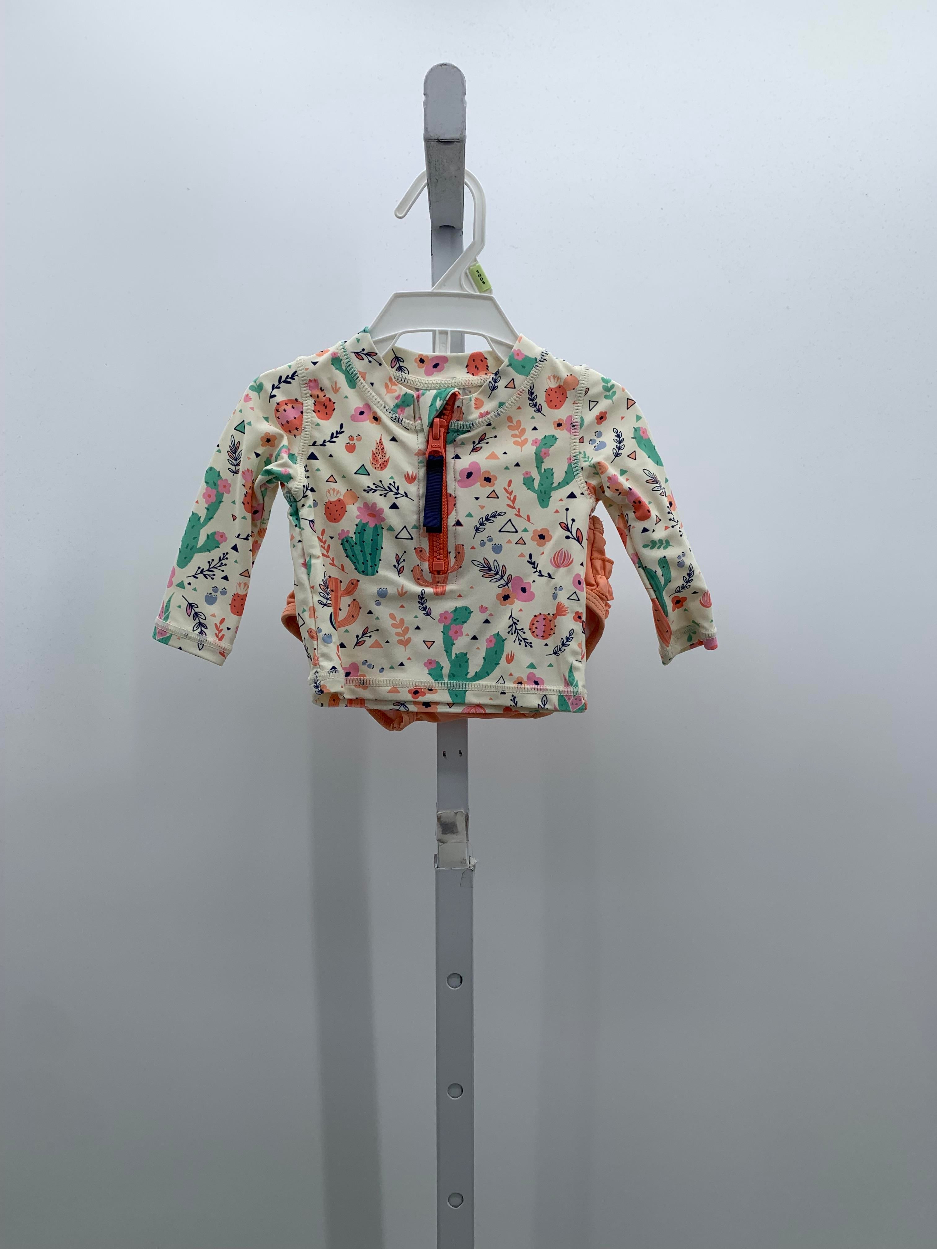 Size 3-6 Months Girls 2 pc Suit