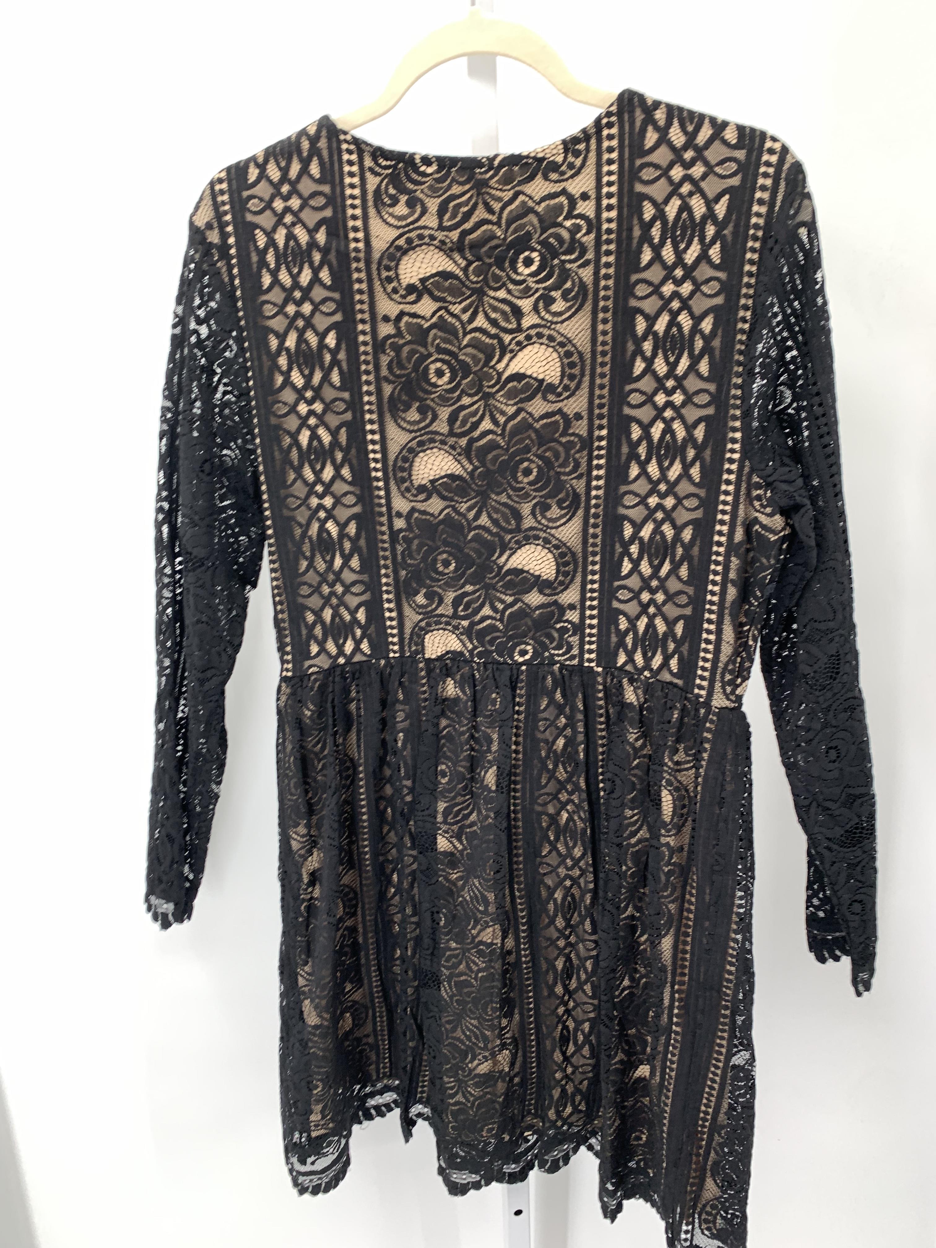 Xhilaration Size Extra Large Misses Long Sleeve Dress