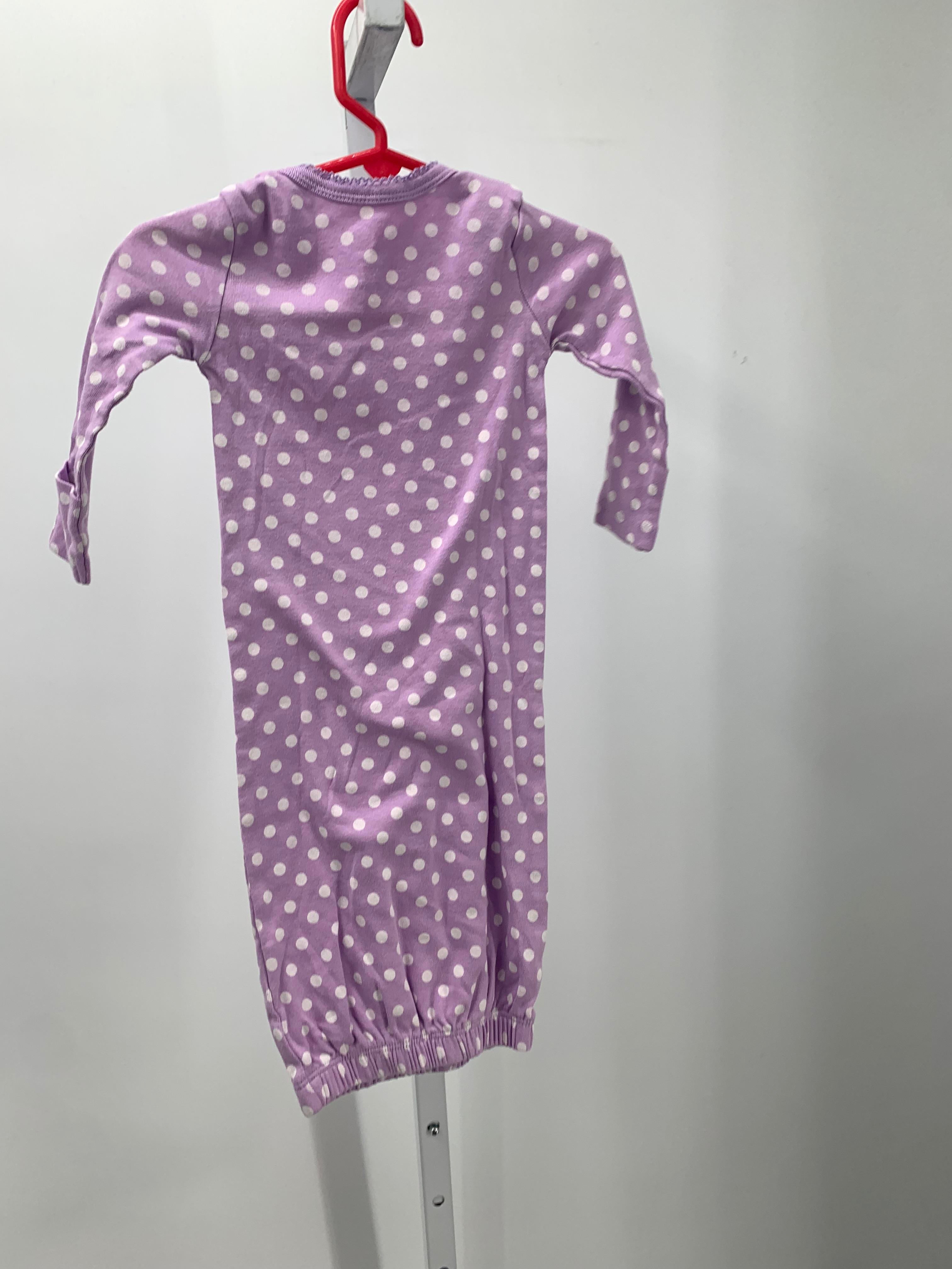 Size 0-6 Months Girls Gown Sleeper