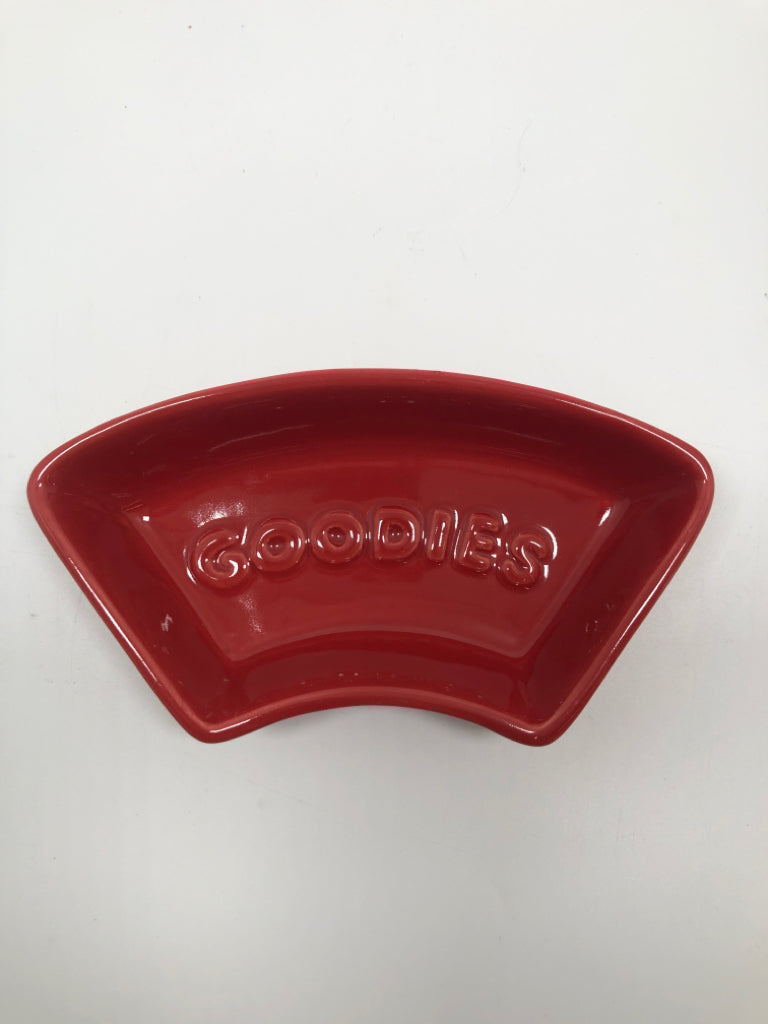 7PC CERAMIC COLORFUL SNACK DISH.