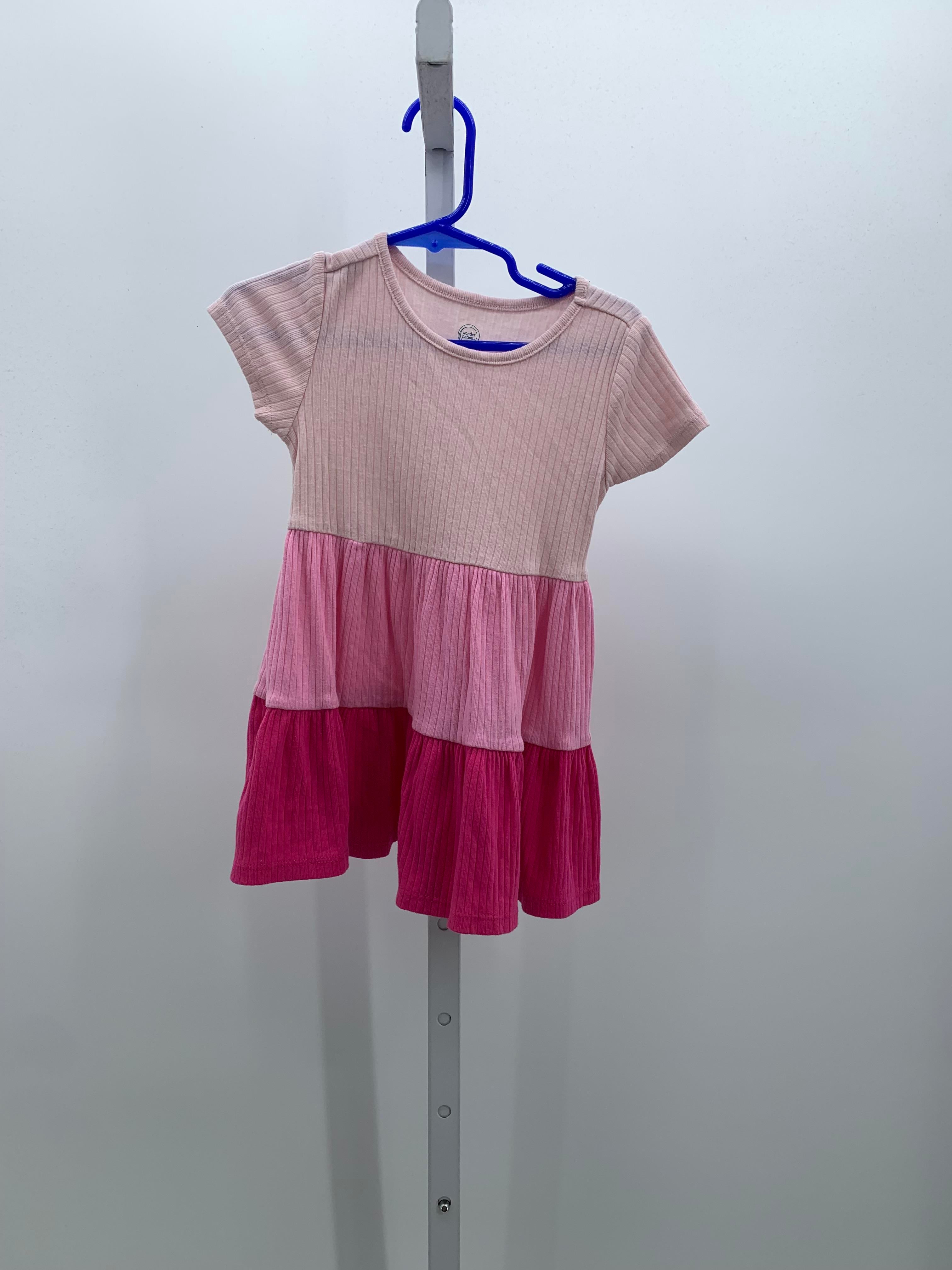 Wonder Nation Size 2T Girls Short Sleeve Dress