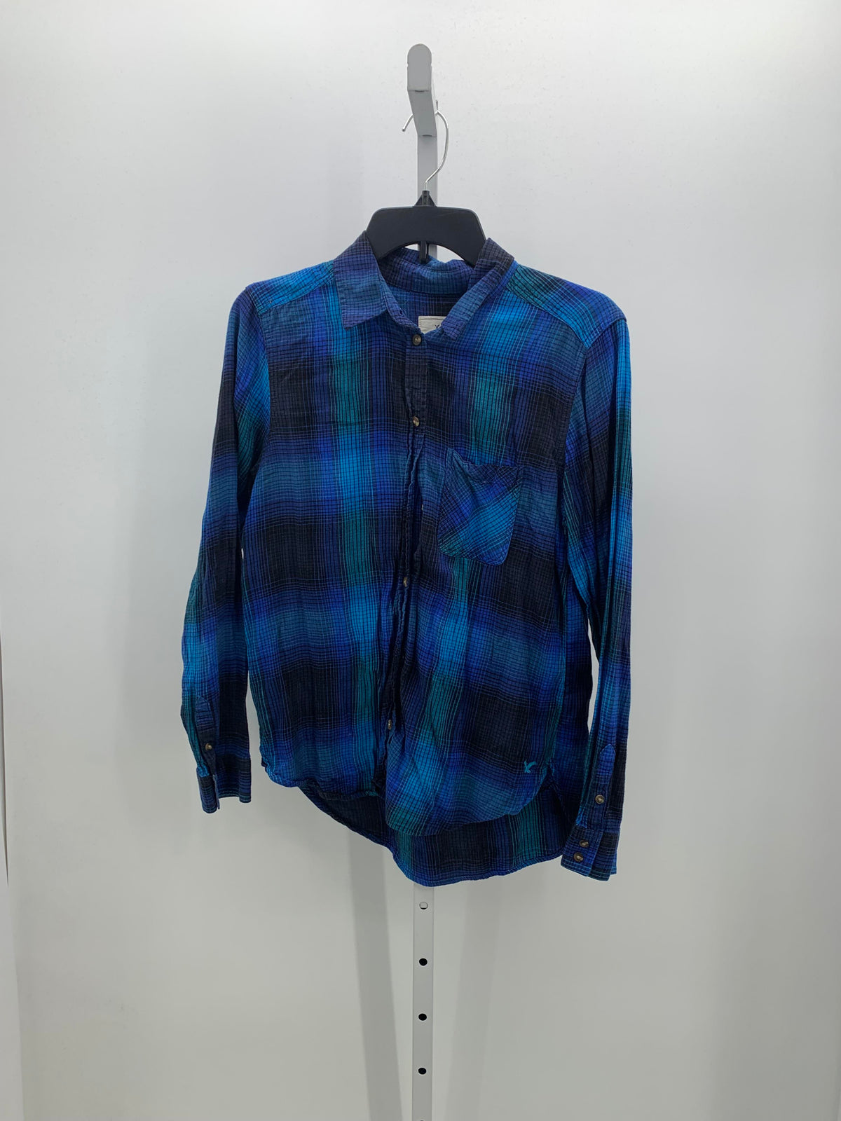 American Eagle Size Medium Juniors Long Sleeve Shirt