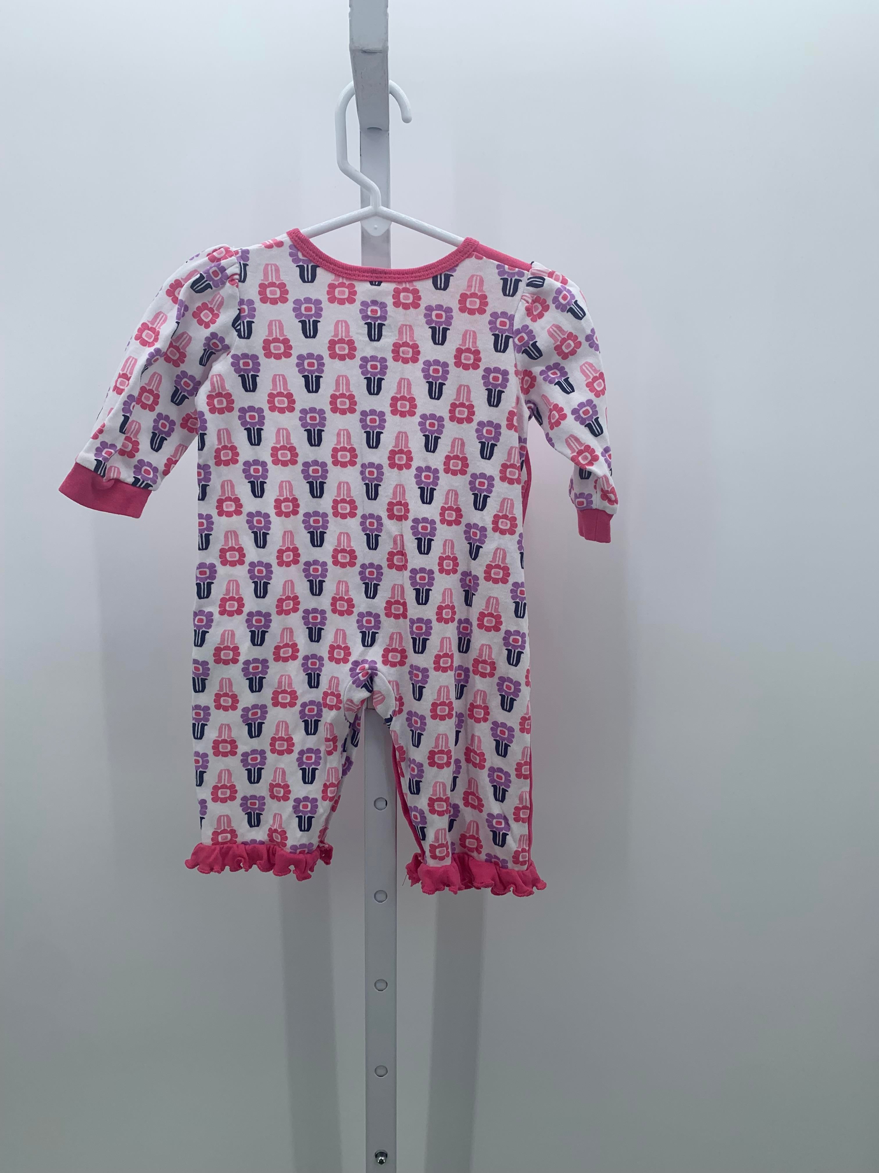 Taggies Size 6 Months Girls Long Slv. Romper