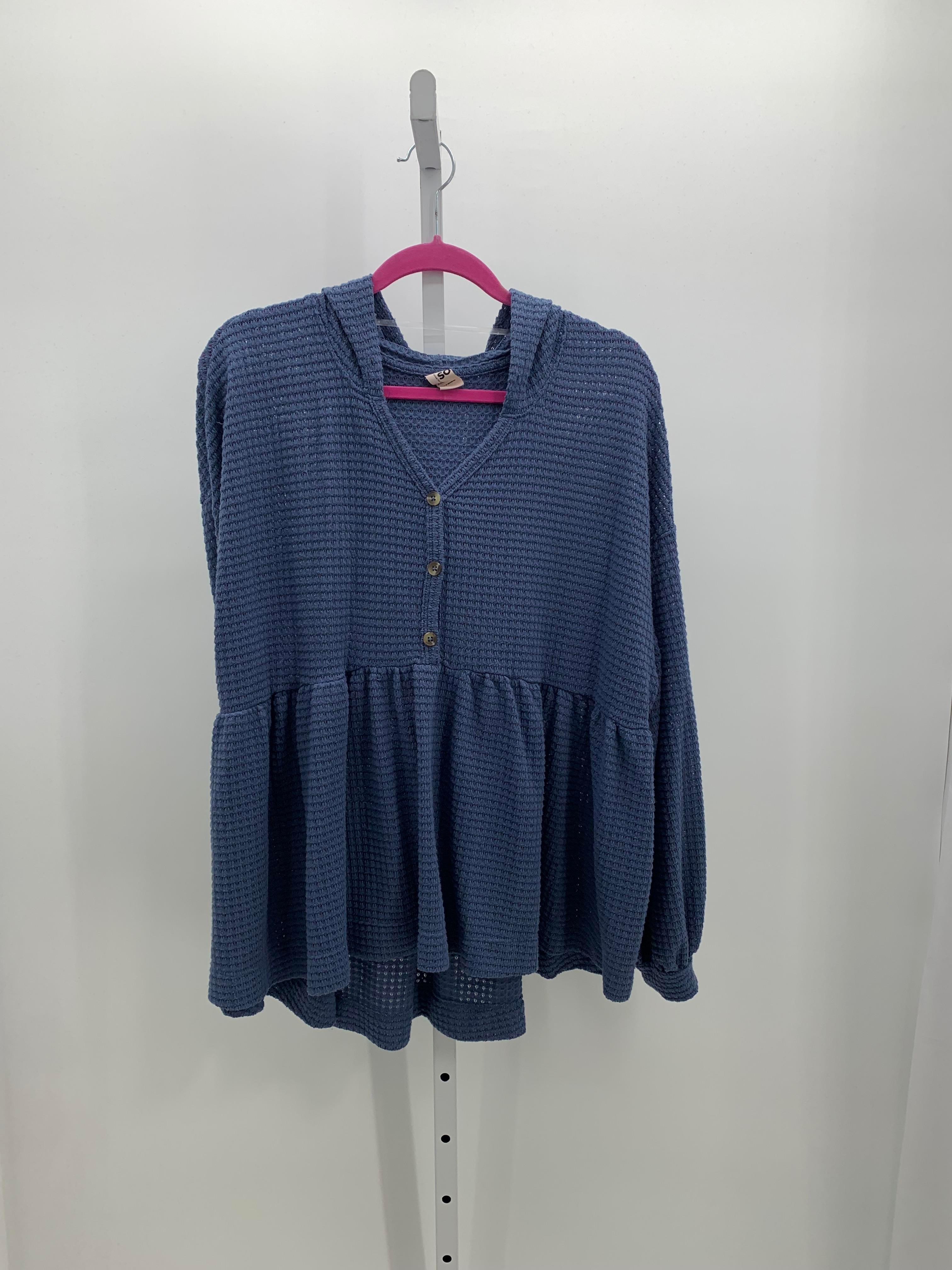 SO Size XXL Juniors Long Sleeve Shirt