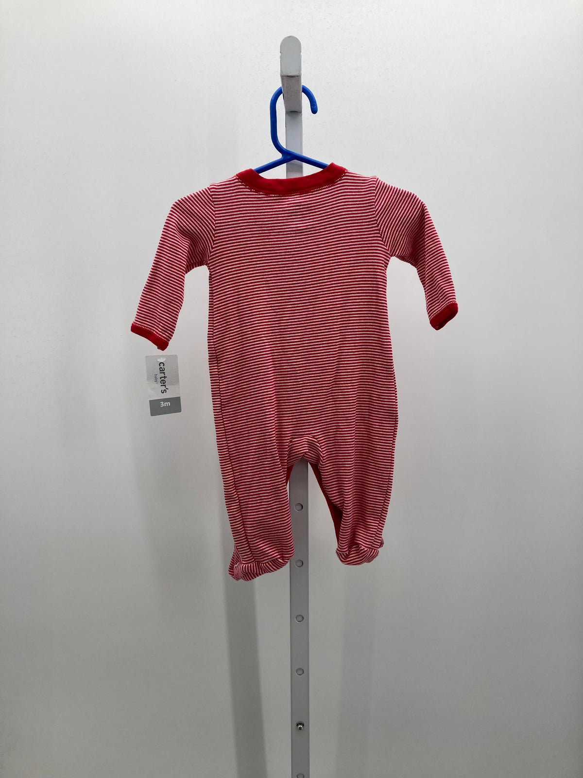 NEW LONG SLV ROMPER SANTA
