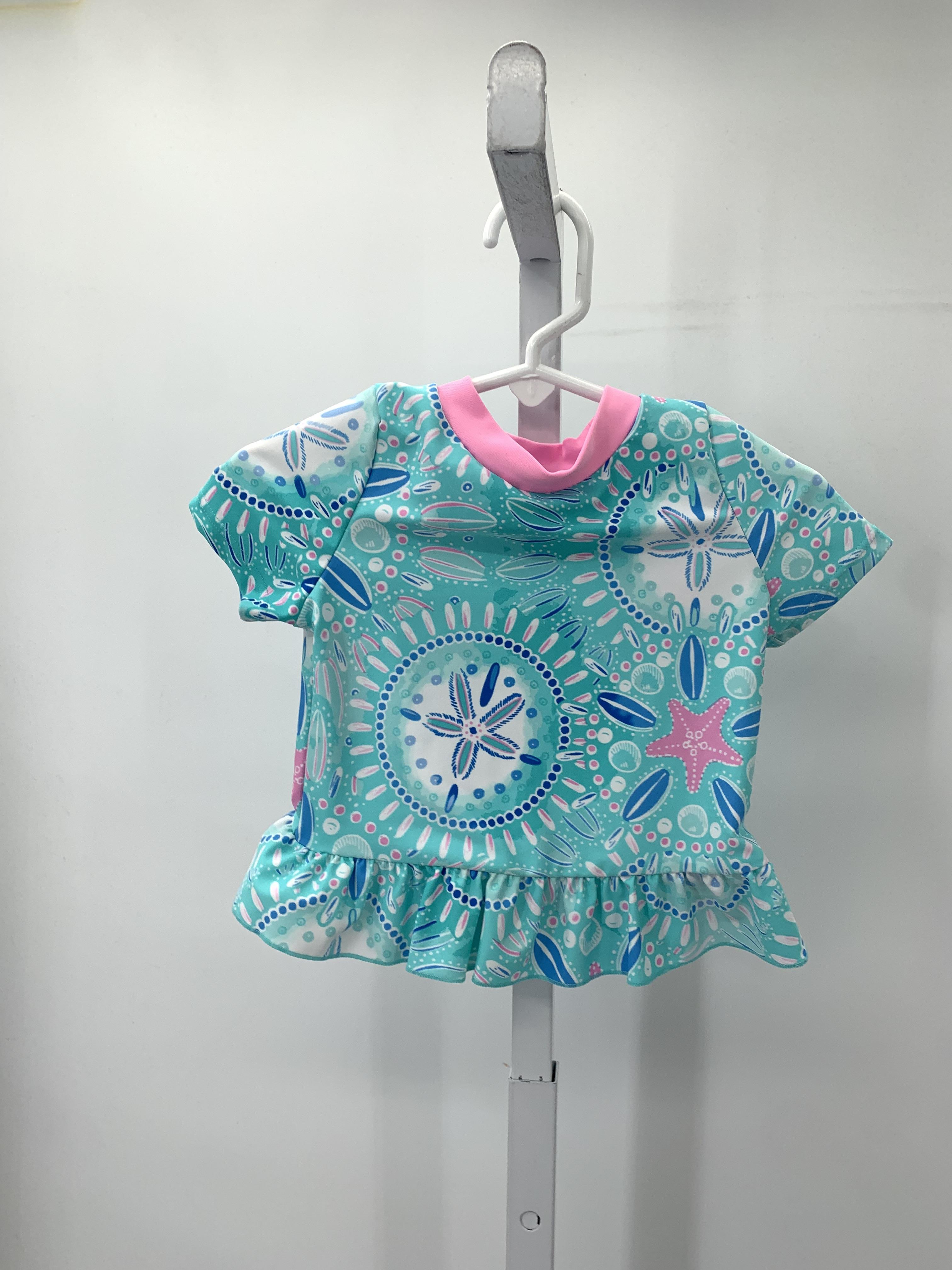 Size 12 Months Girls Swim Shirt
