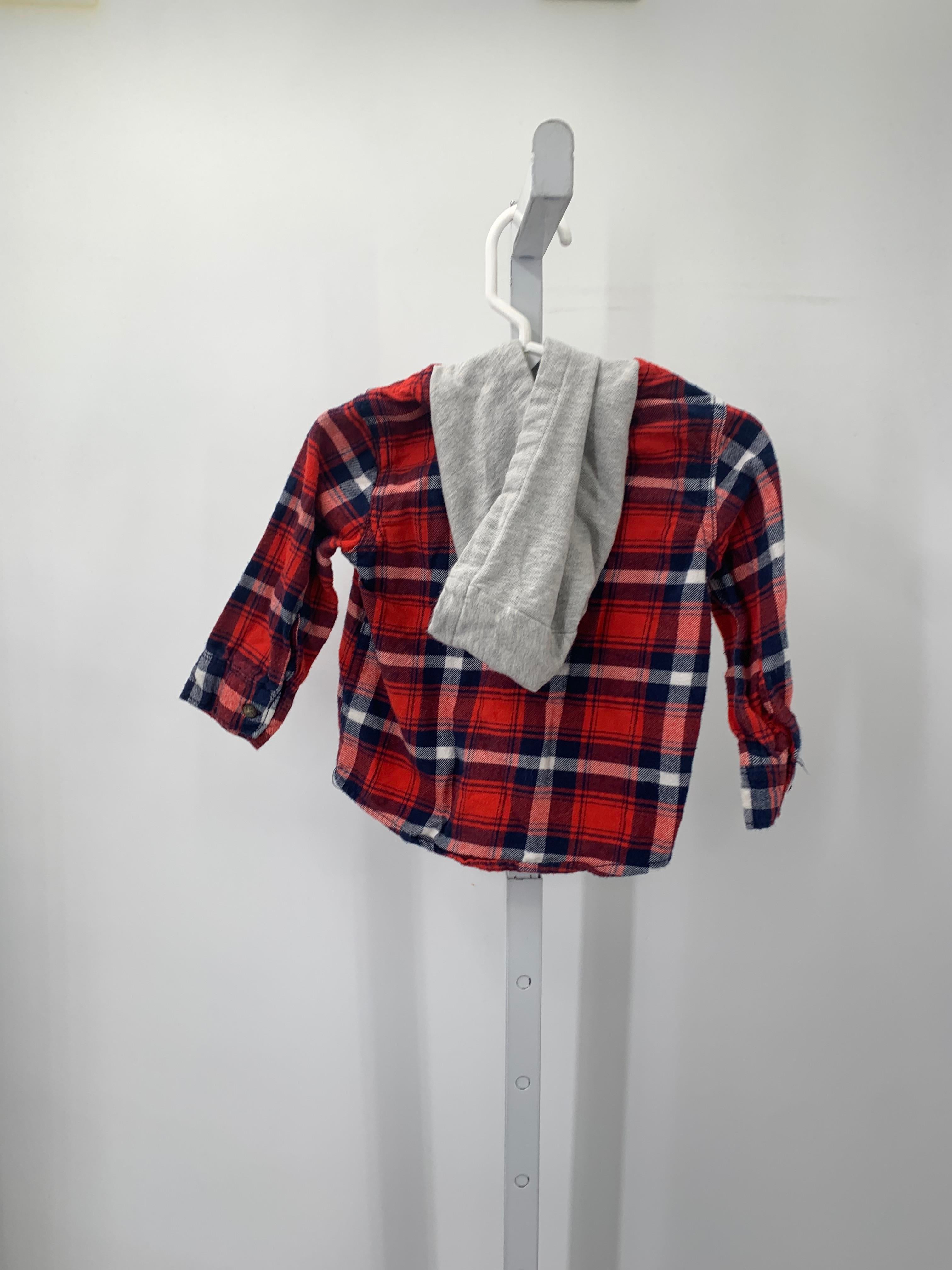 HOODED PLAID