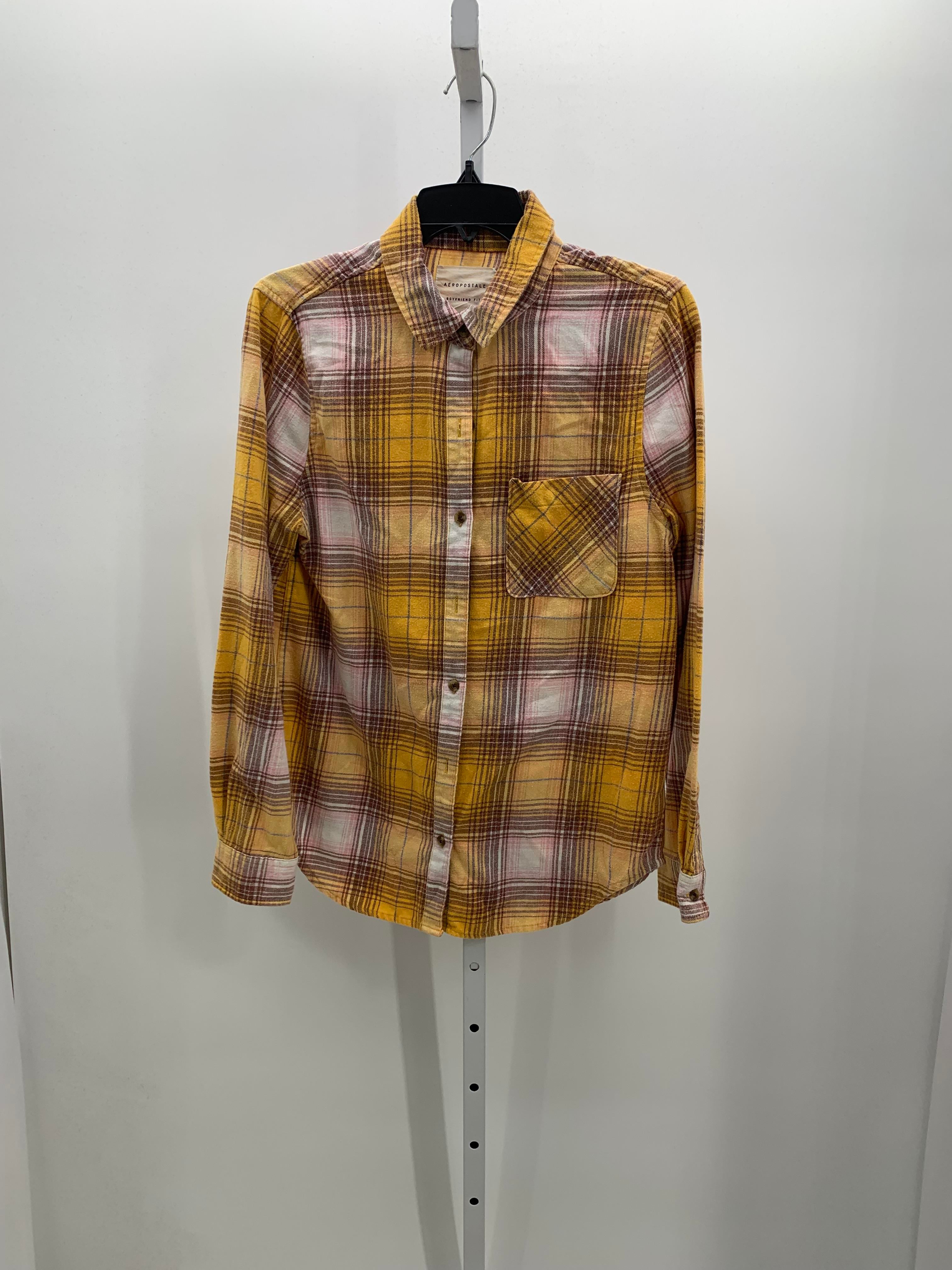 Aeropostale Size Medium Juniors Long Sleeve Shirt