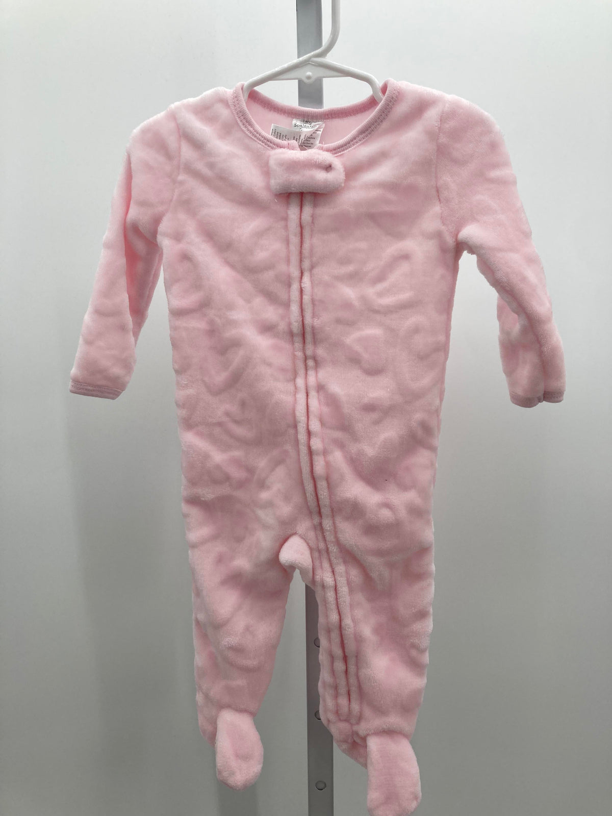 Size 6-9 Months Girls Long Slv. Romper