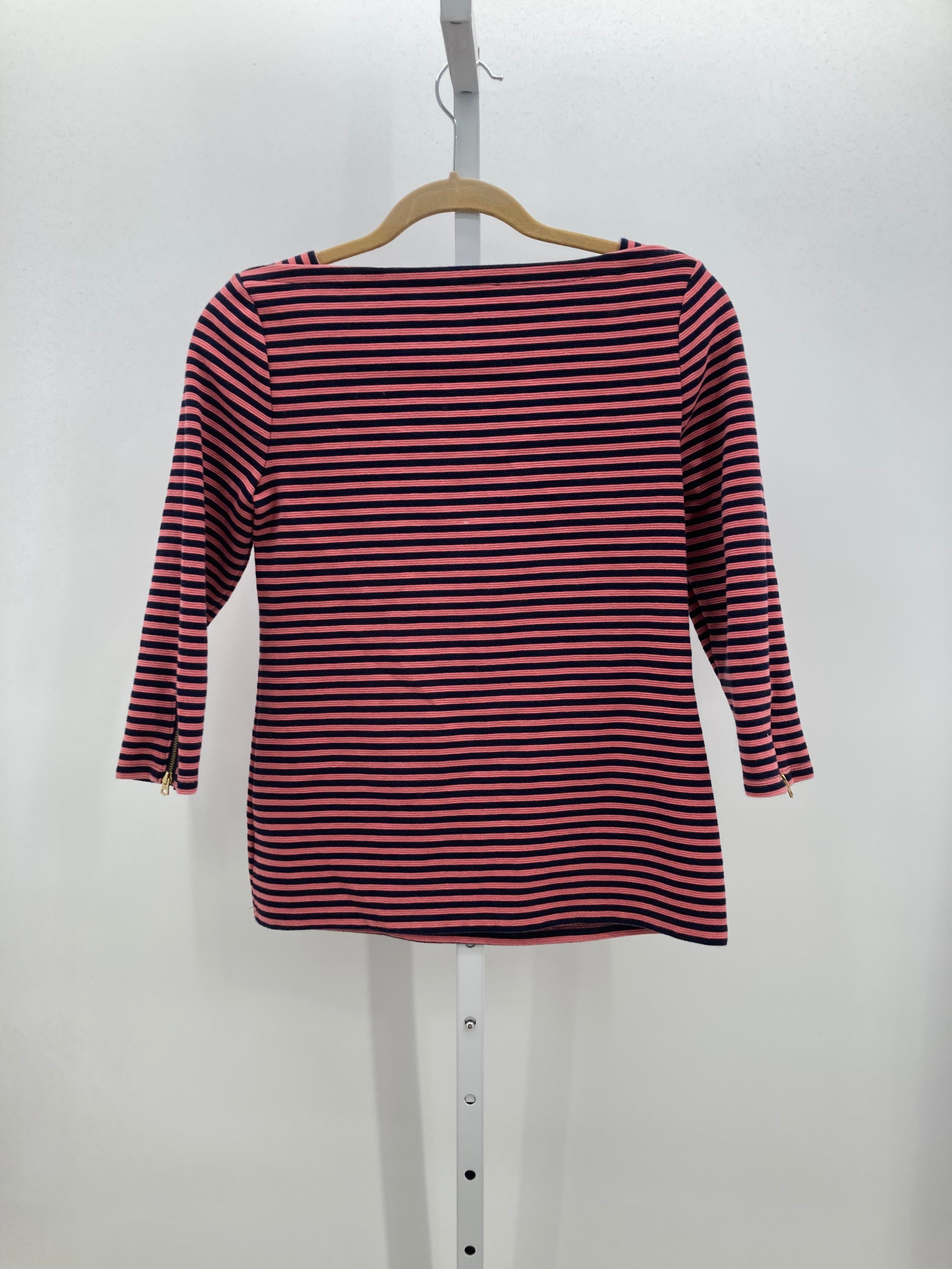 Talbots Size Small Petite Petite 3/4 Sleeve Shirt