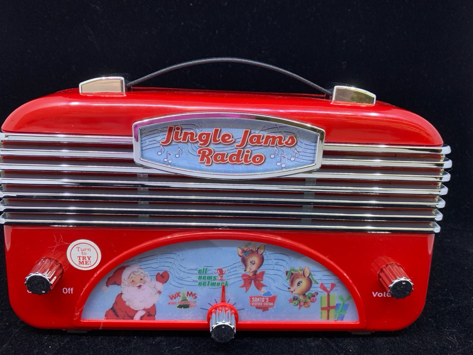 JINGLE JAMS RADIO- PLAYS 9 SONGS.