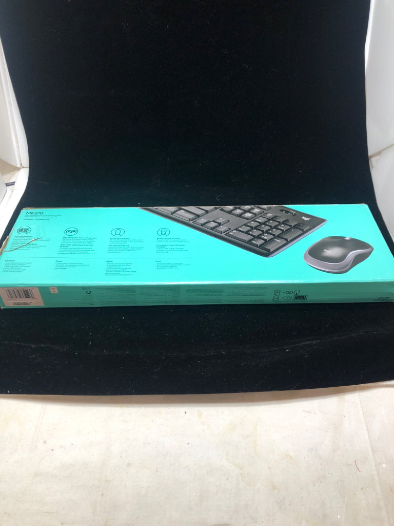 NIB KEYBOARD & MOUSE - LOGITECH.