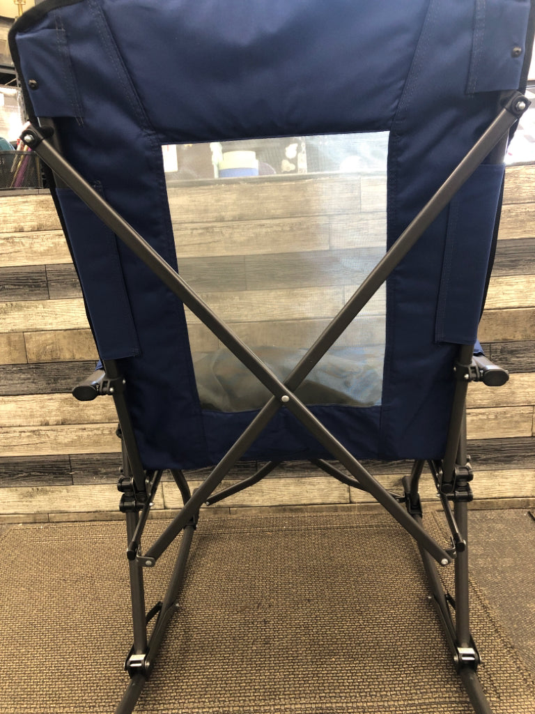 PORTAL FOLDABLE ROCKING BEACH CHAIR.