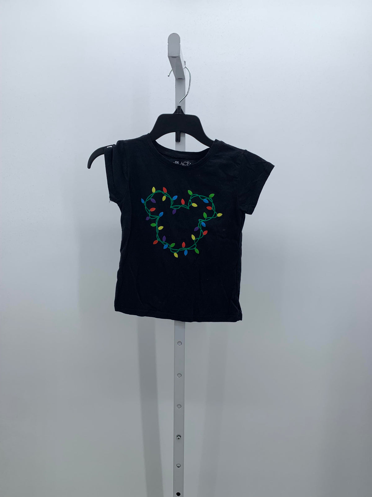 SHORT SLV SHIRT MICKEY XMAS LIGHTS