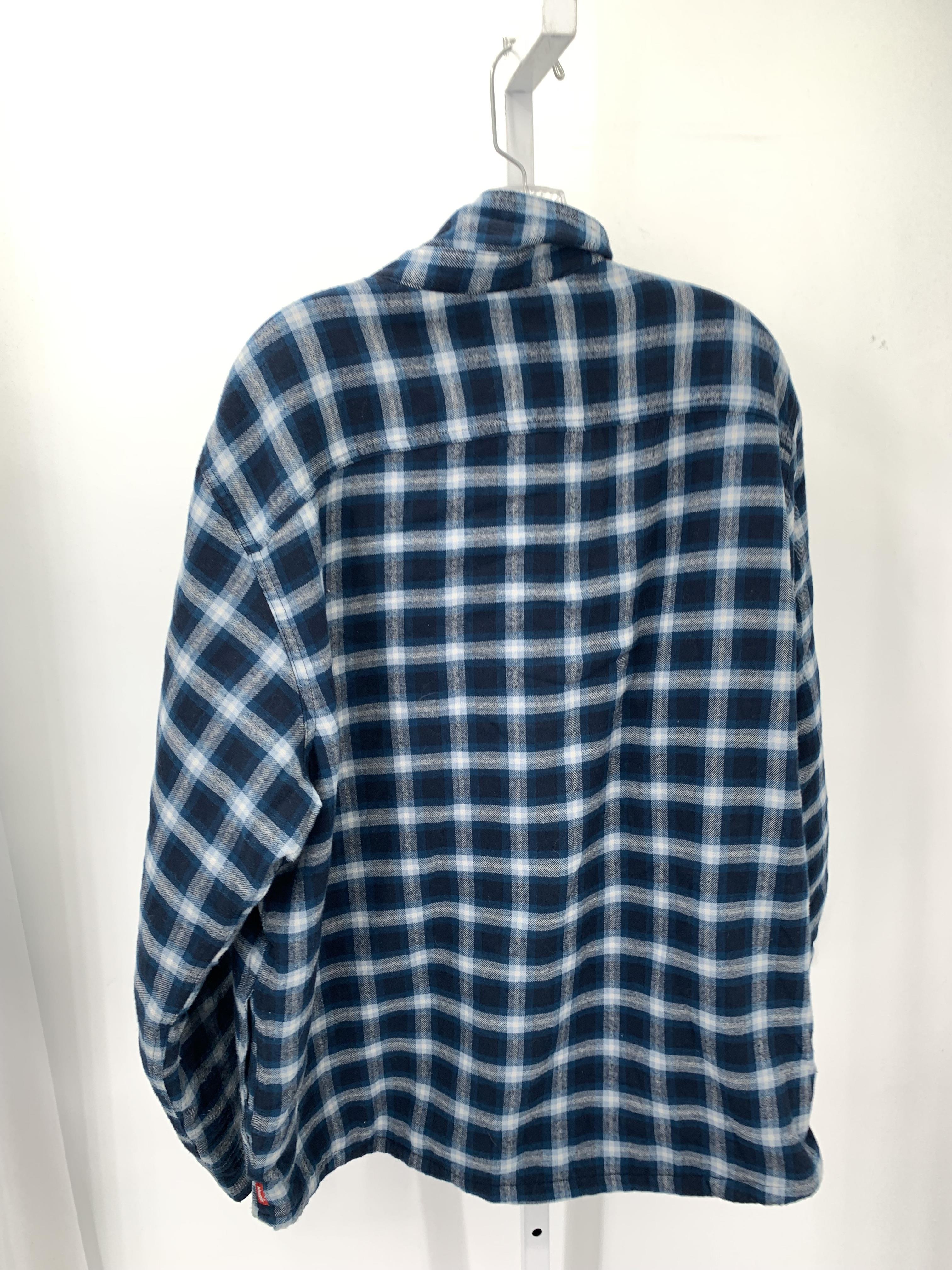 PLAID FLEECE LINED SHACKET