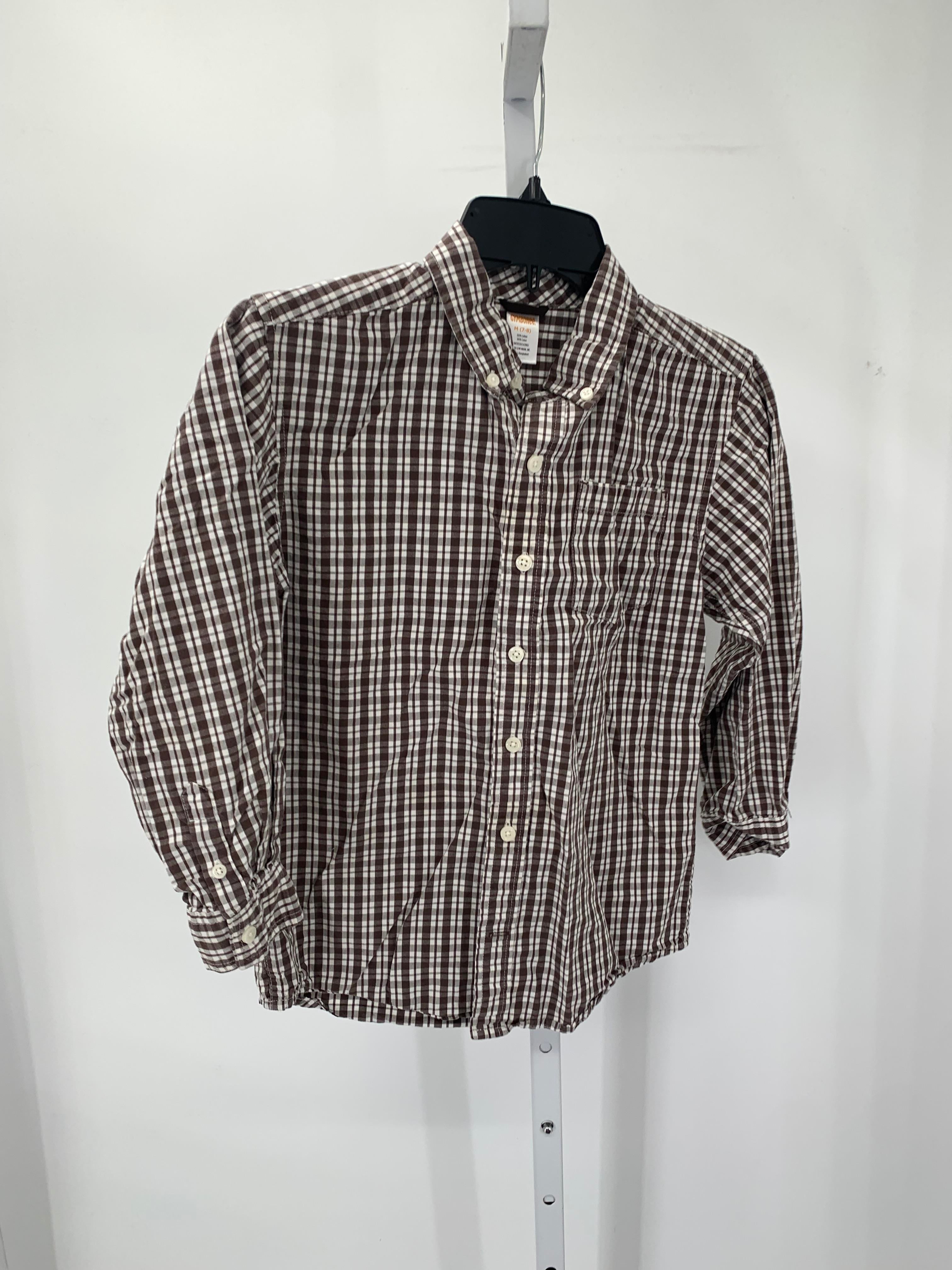 WHITE PLAID BTN DOWN
