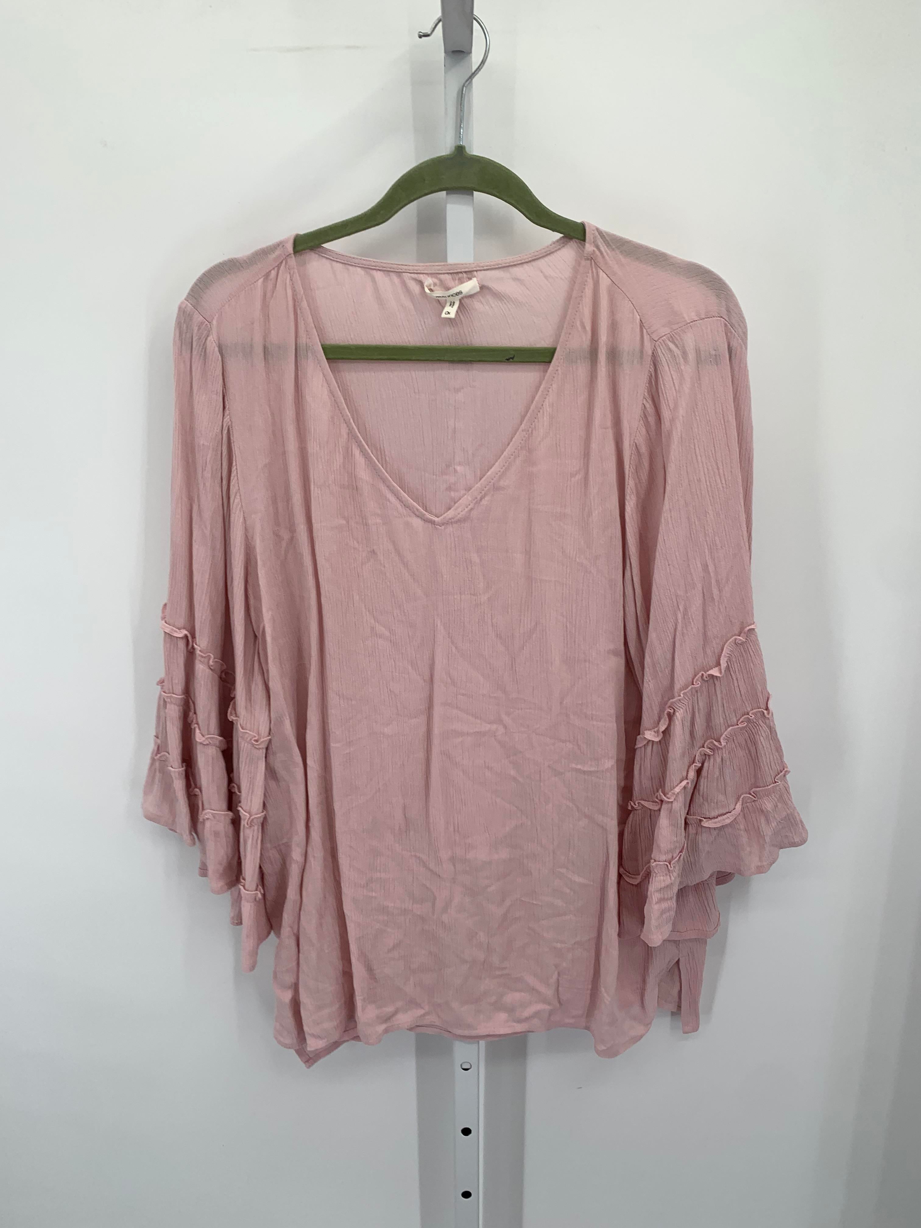 Maurices Size 0X Womens Short Sleeve Shirt