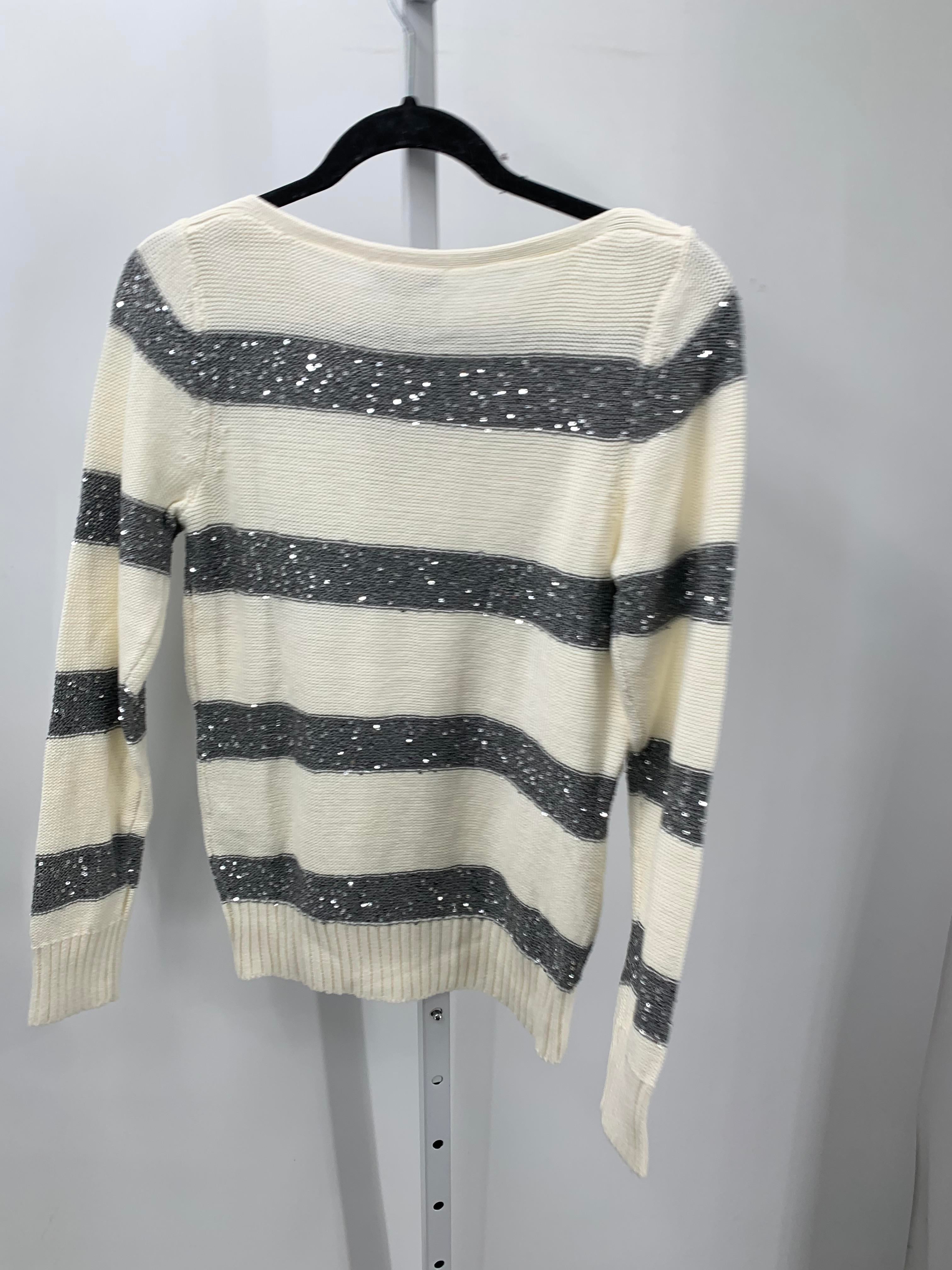 White House Black Size Small Misses Long Slv Sweater