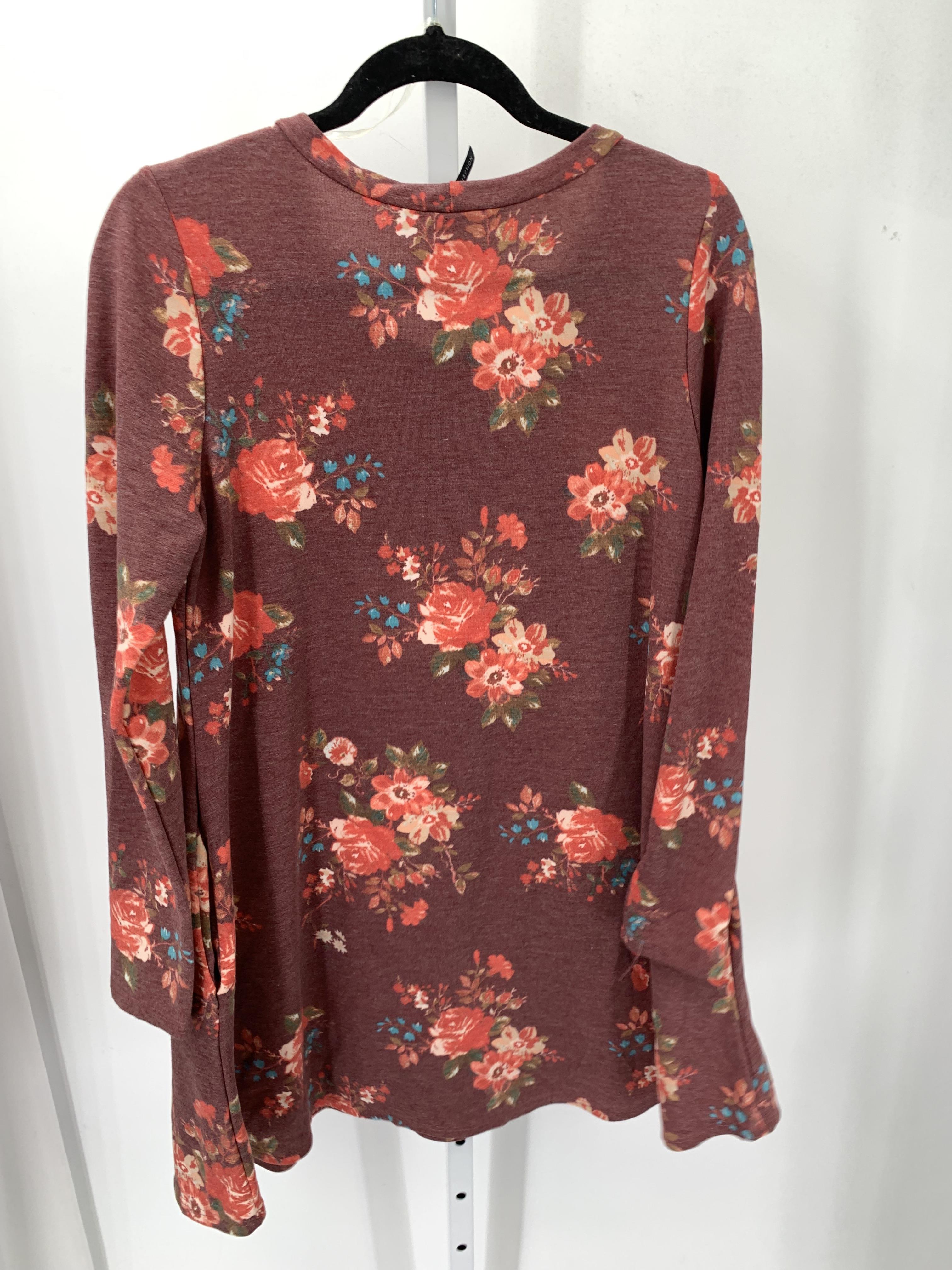 Size Large Misses Long Sleeve Dress