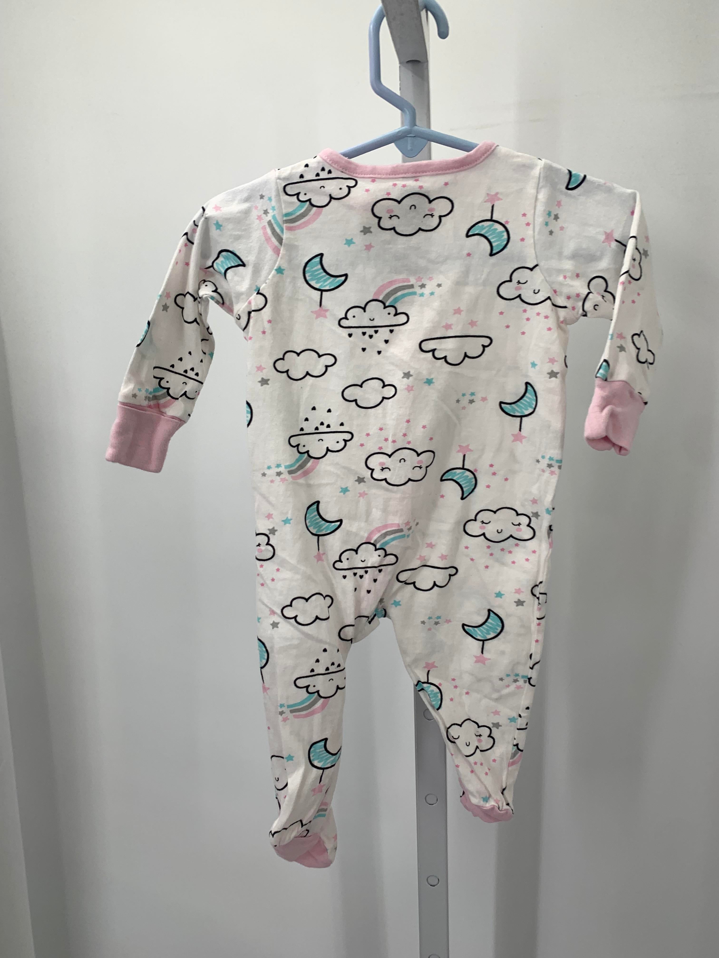 Gerber Size 0-3 months Girls Long Slv. Romper