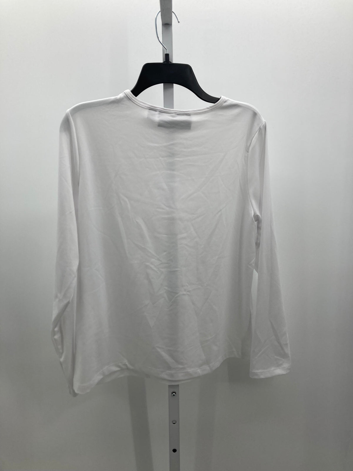 Susan Graver Size Large Misses Long Sleeve Shirt