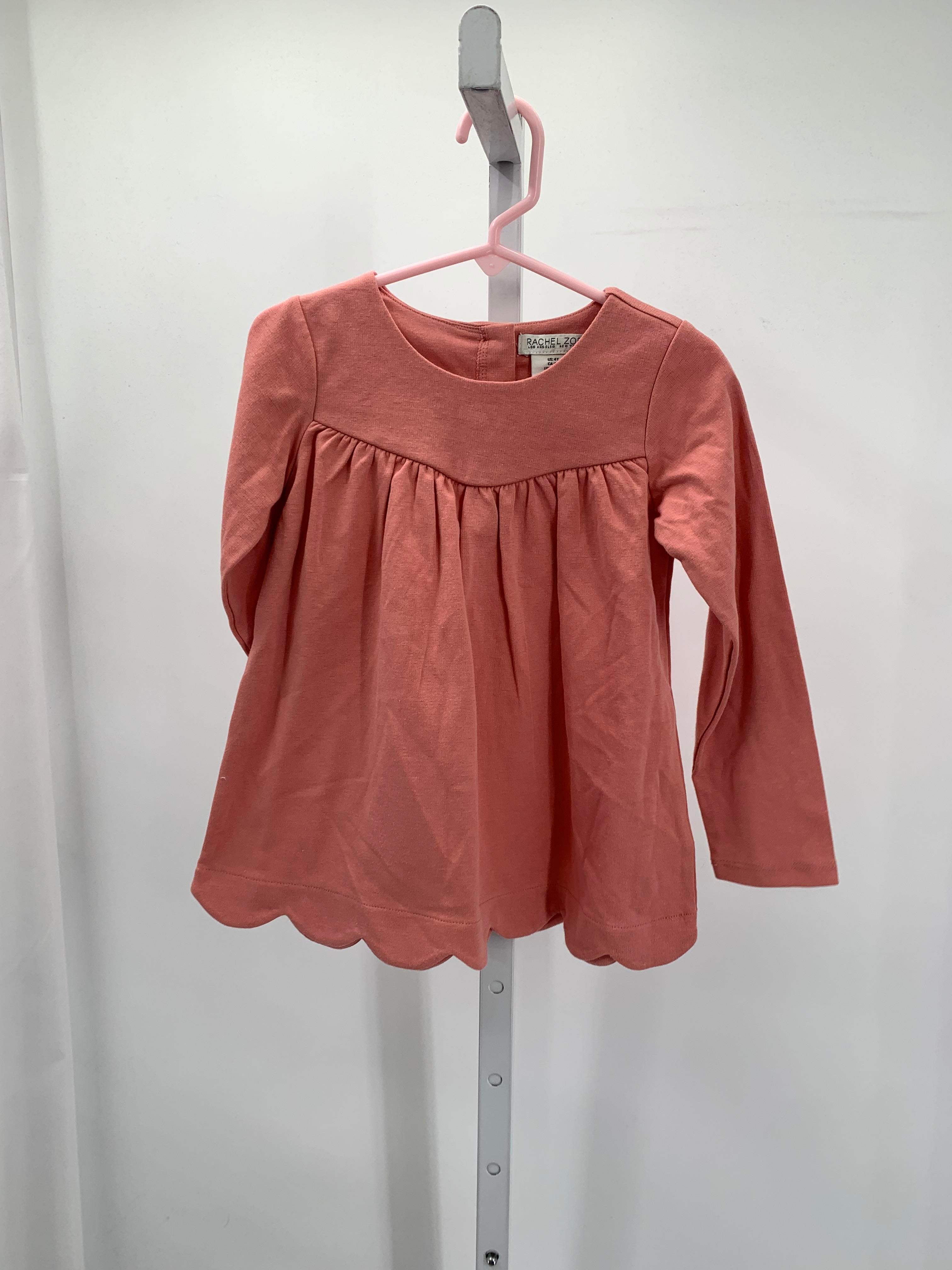 Rachel Zoe Size 4T Girls Long Sleeve Shirt