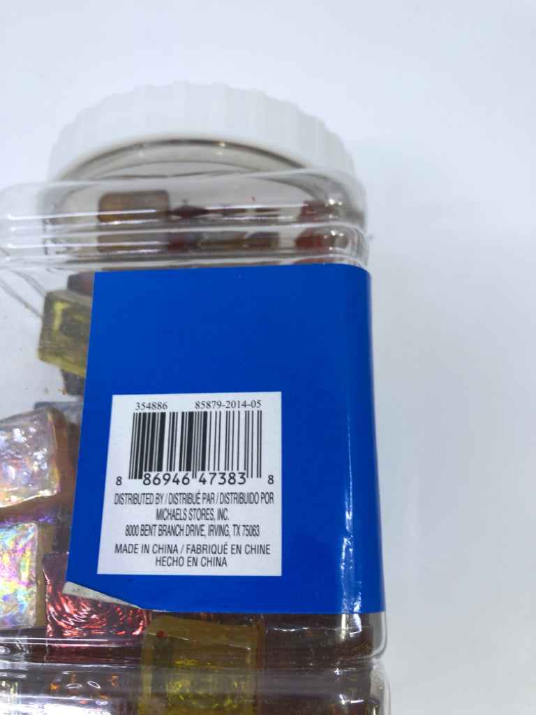NIB MOSAIC GLASS TILES.