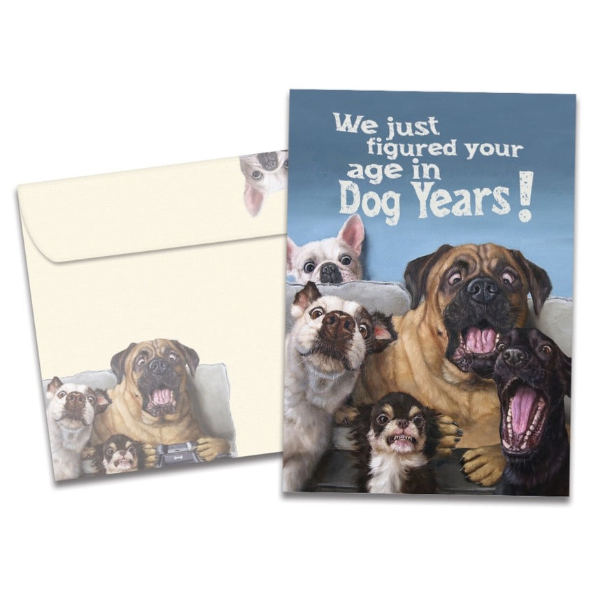 Dog Years Birthday Card