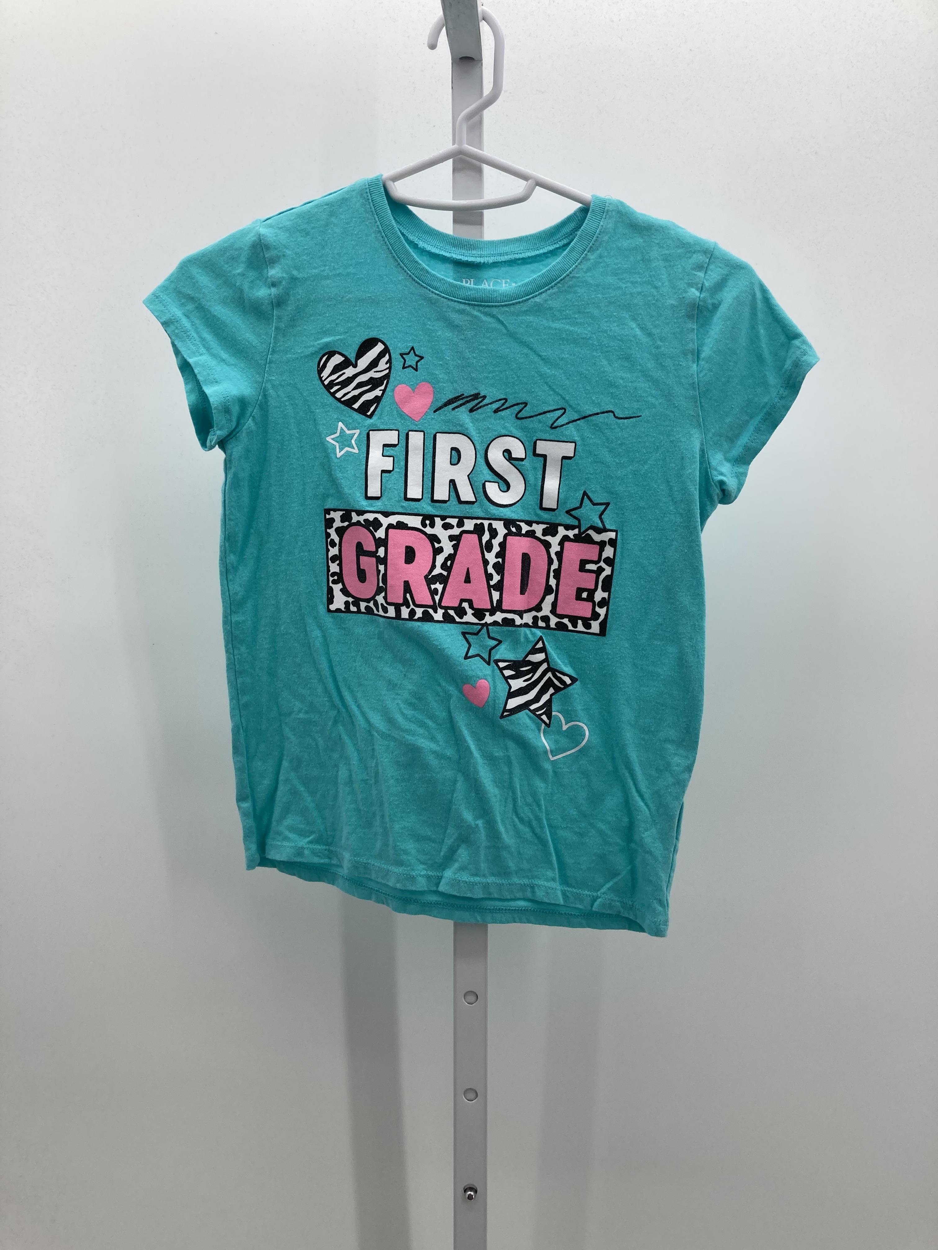Children's Place Size 7-8 Girls Short Sleeve Shirt