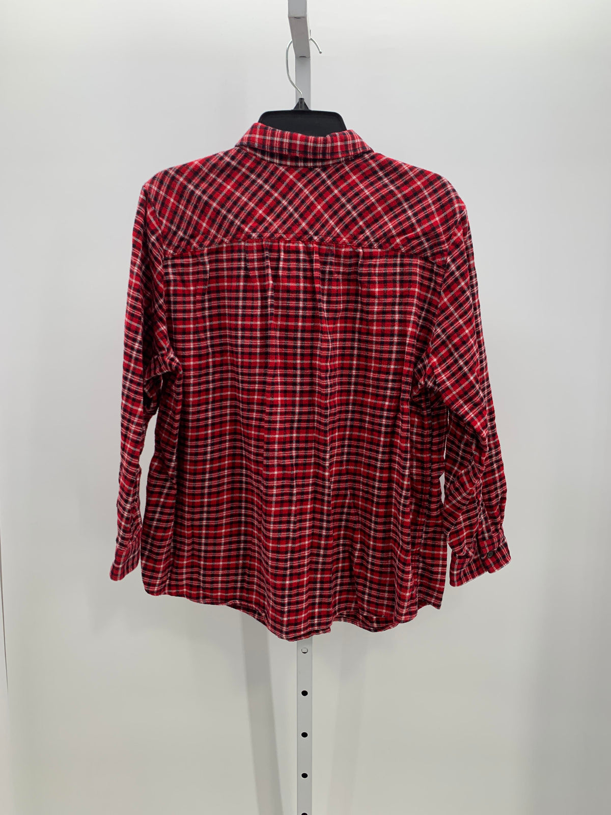 Lands End Size 1X Womens Long Sleeve Shirt