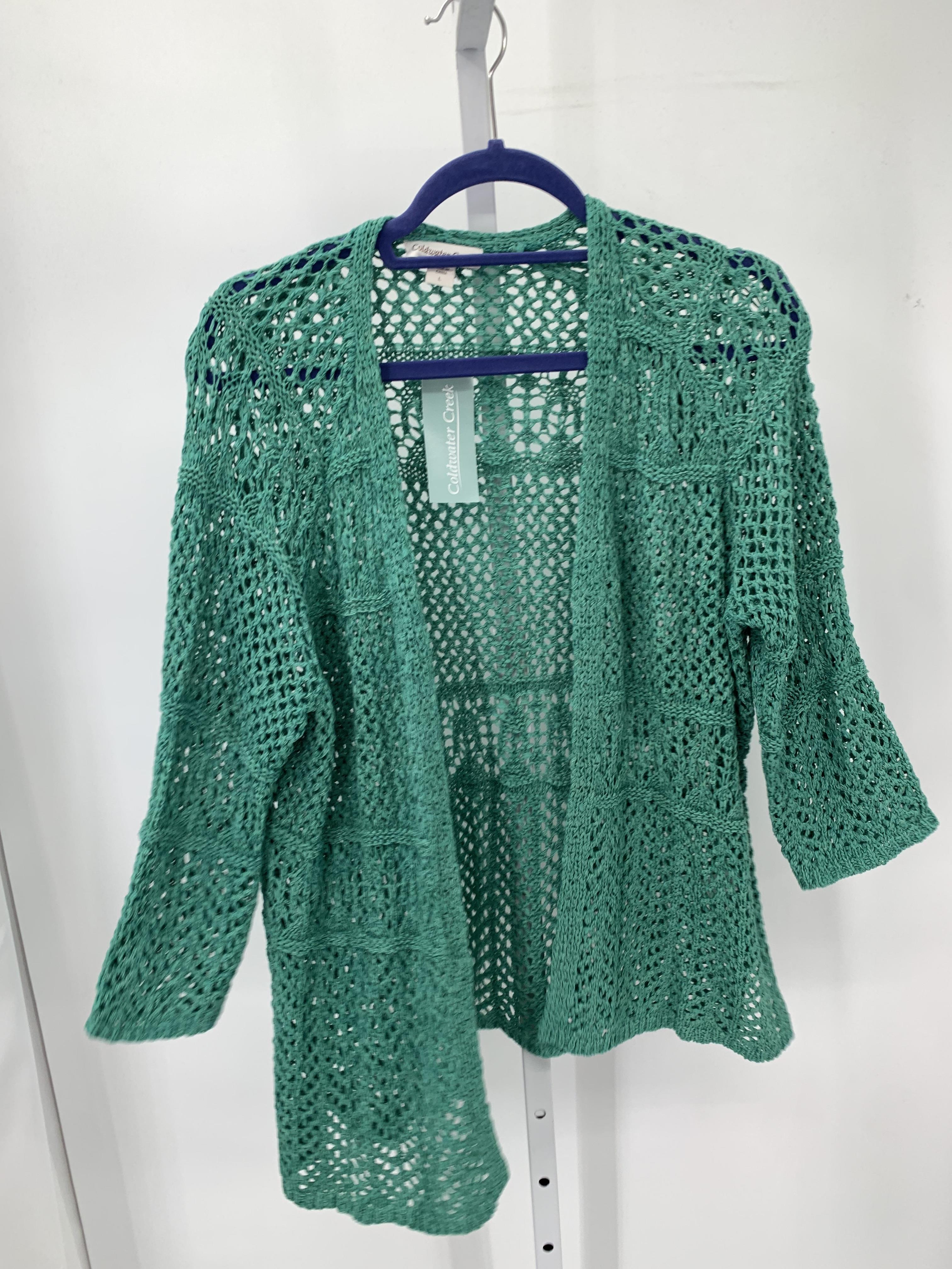 Coldwater Creek Size Large Misses Cardigan