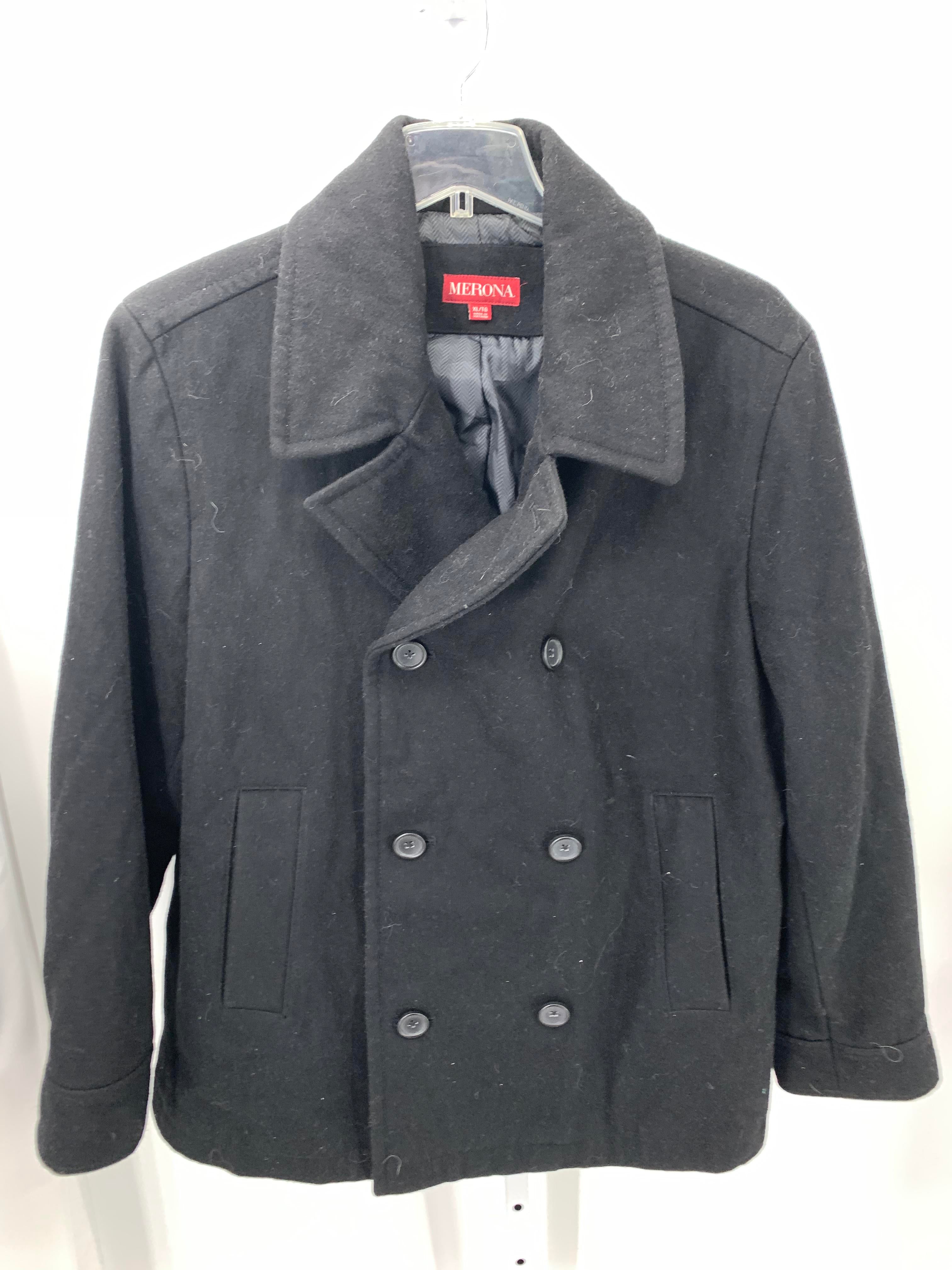 WOOL BLEND BTN DOWN