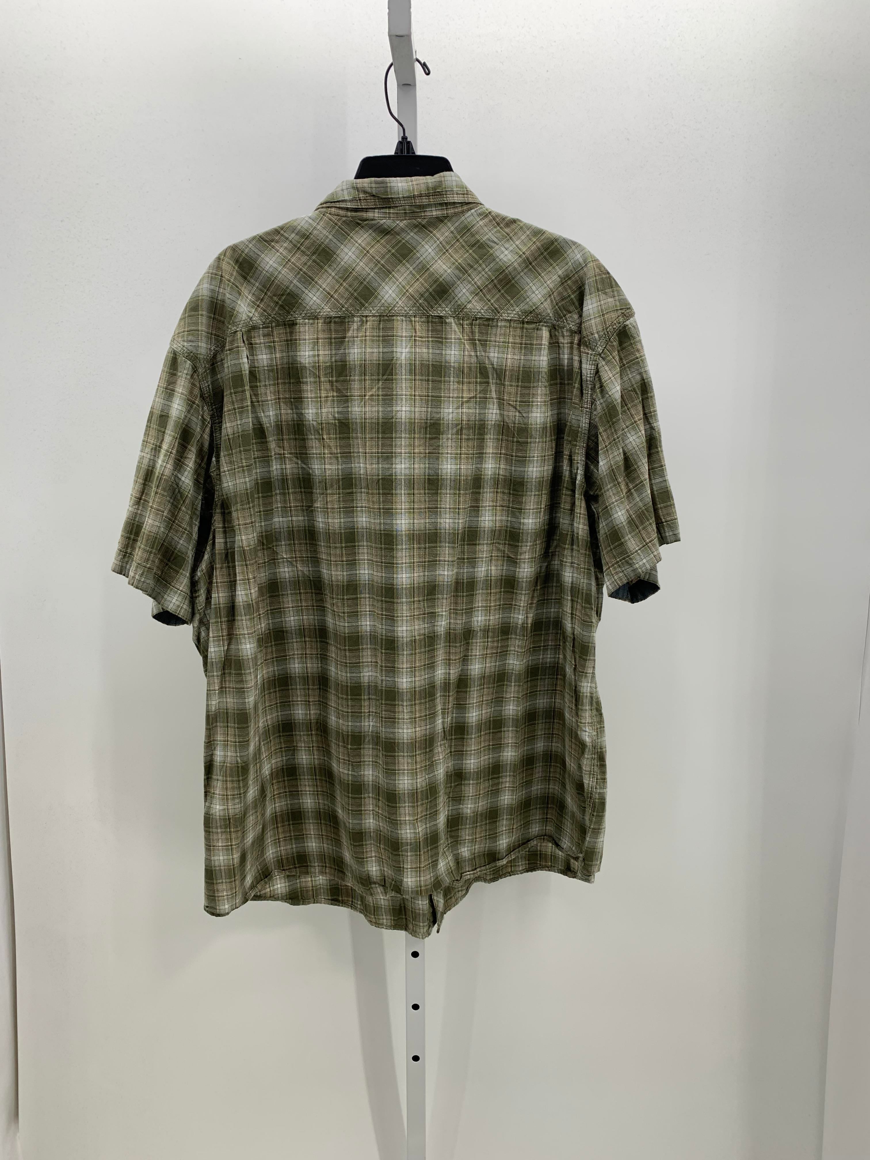 PLAID BTN DOWN