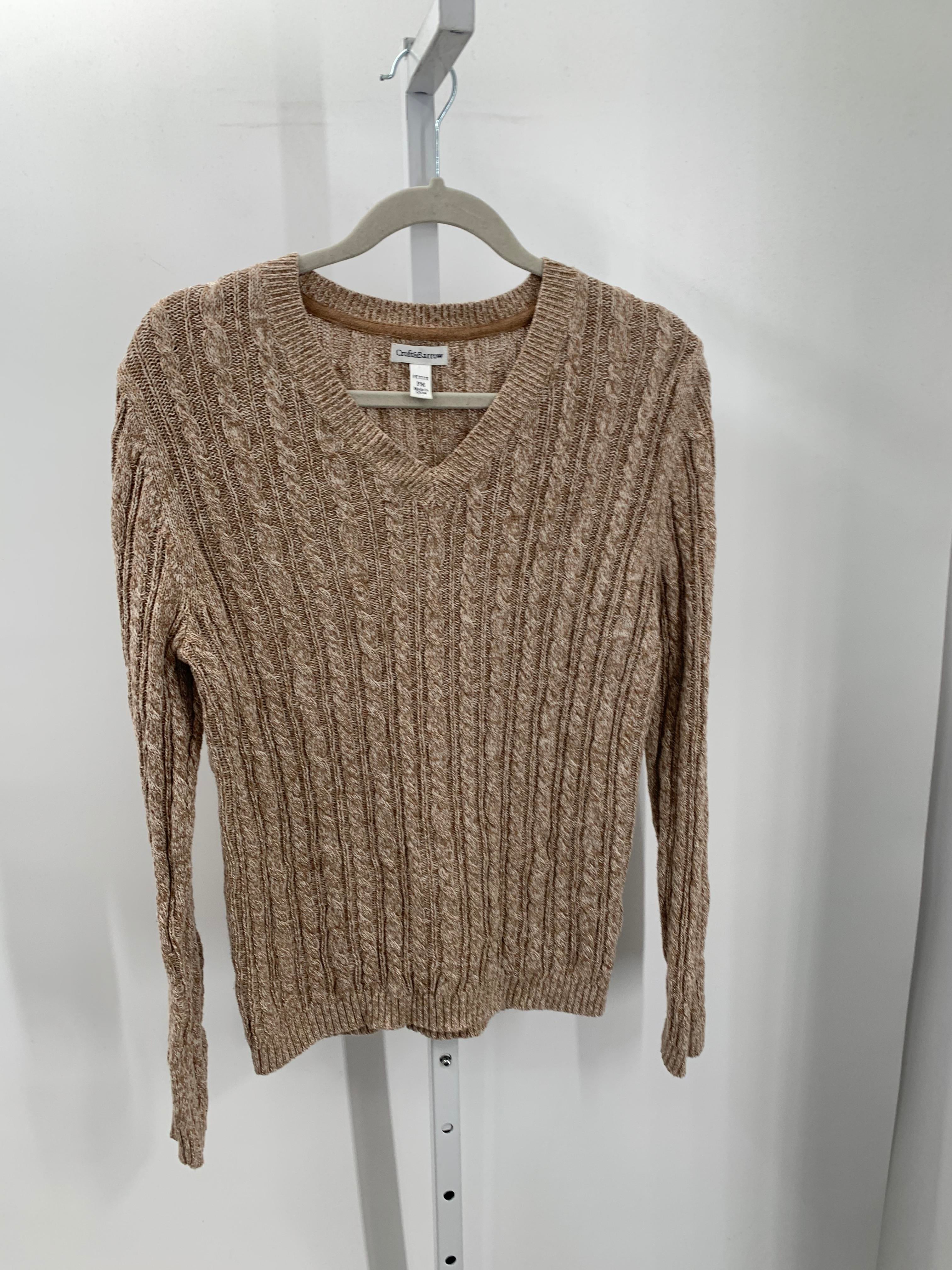 Croft & Barrow Size Medium Petite Petite Long Slv Sweater