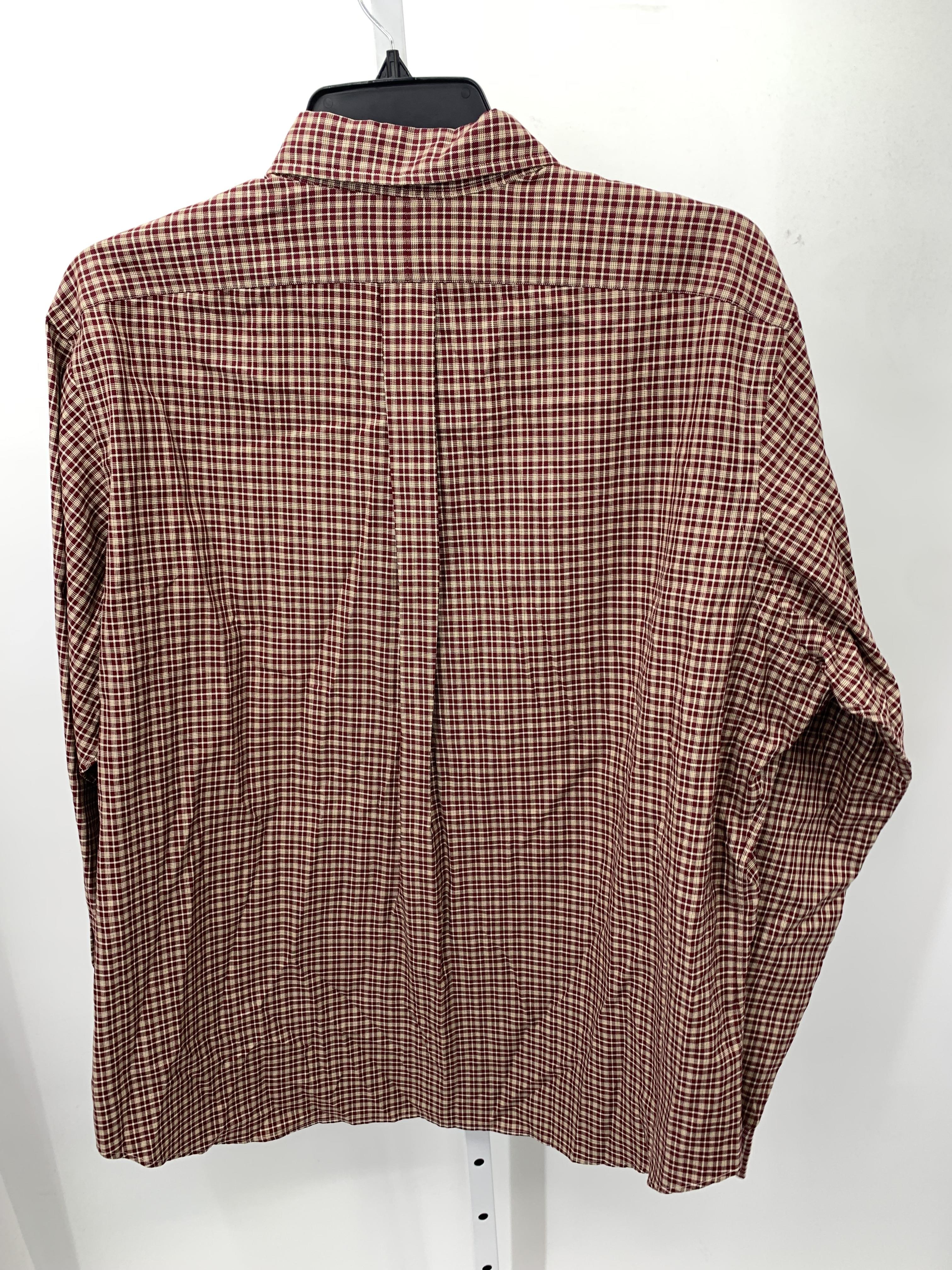 TAN PLAID BTN DOWN