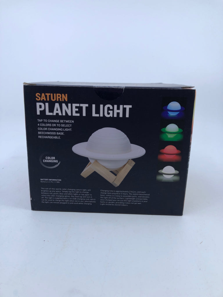 NIB SATURN PLANET LIGHT.