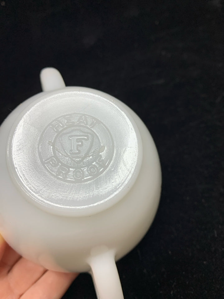 VTG FEDERAL GLASS SUGAR DISH.