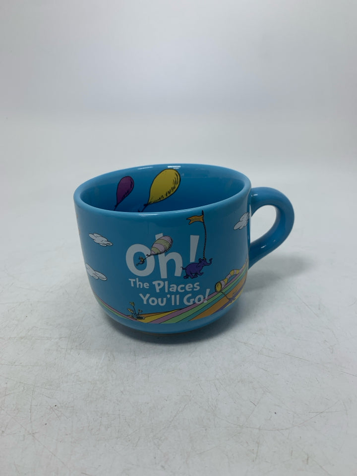 OH THE PLACES YOU'LL GO SOUP MUG.