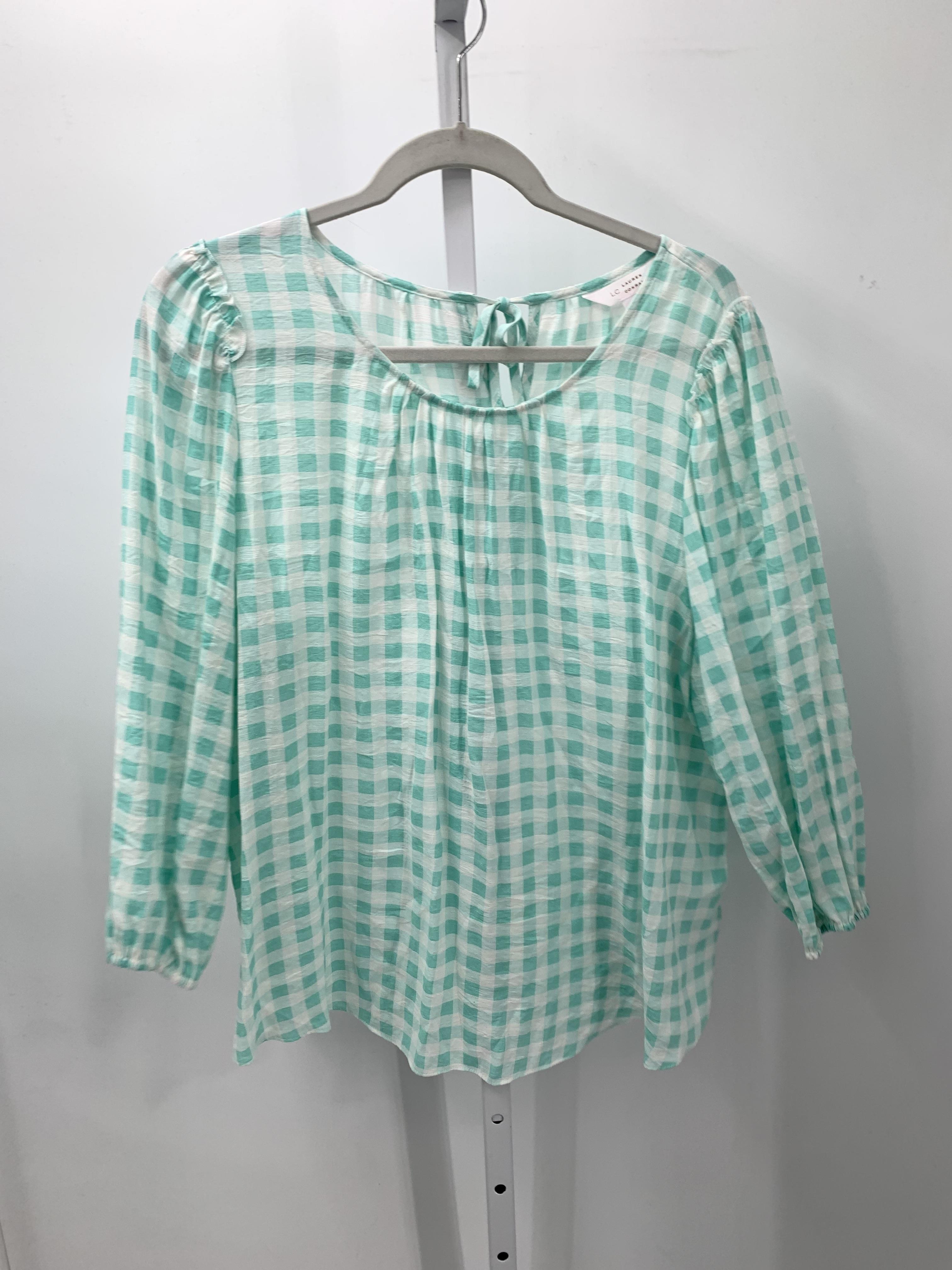 Laurel Burch Size Extra Large Misses Long Sleeve Shirt