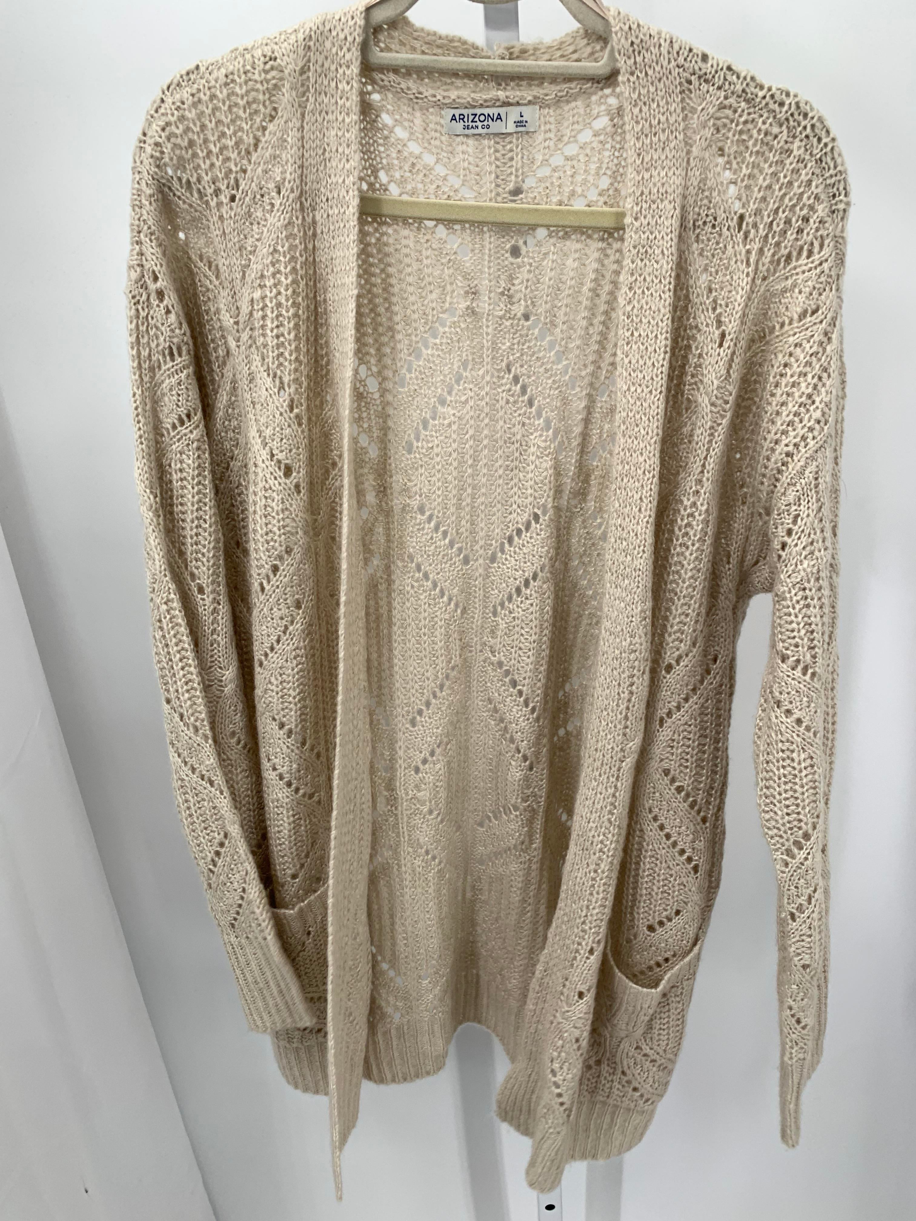 Arizona Size Large Juniors Cardigan