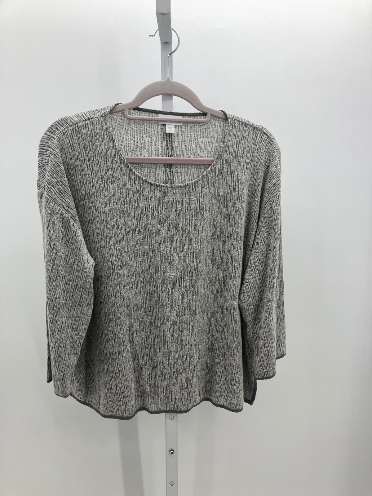 J-Jill Size Large Misses 3/4 Sleeve Shirt