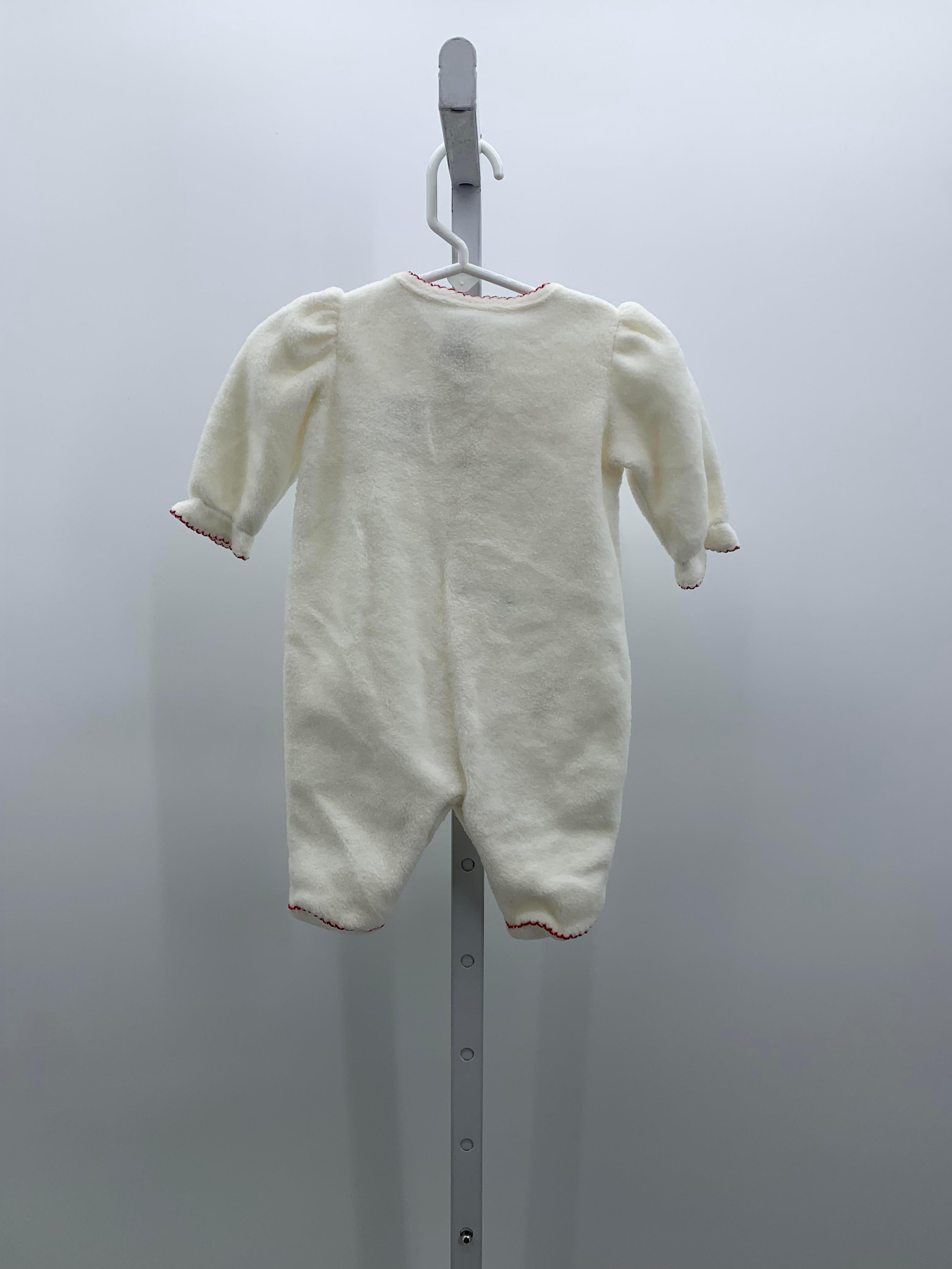 FLEECE ROMPER BABY'S FIRST CHRISTMAS