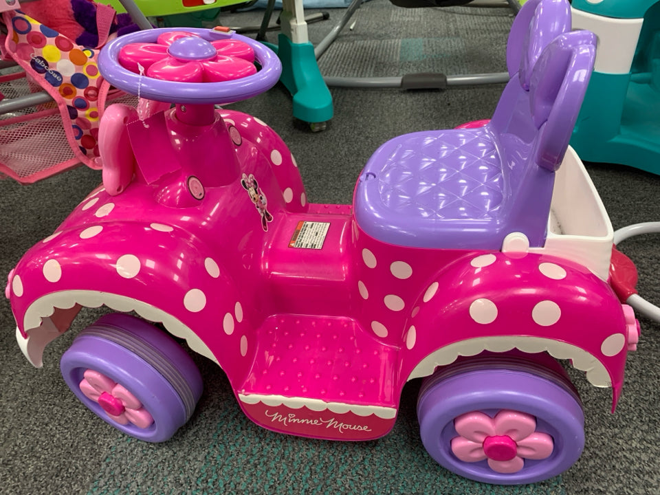 Minnie Mouse Toddler Car