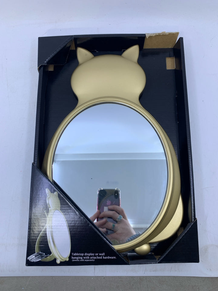 NEW GOLDEN CAT MIRROR.